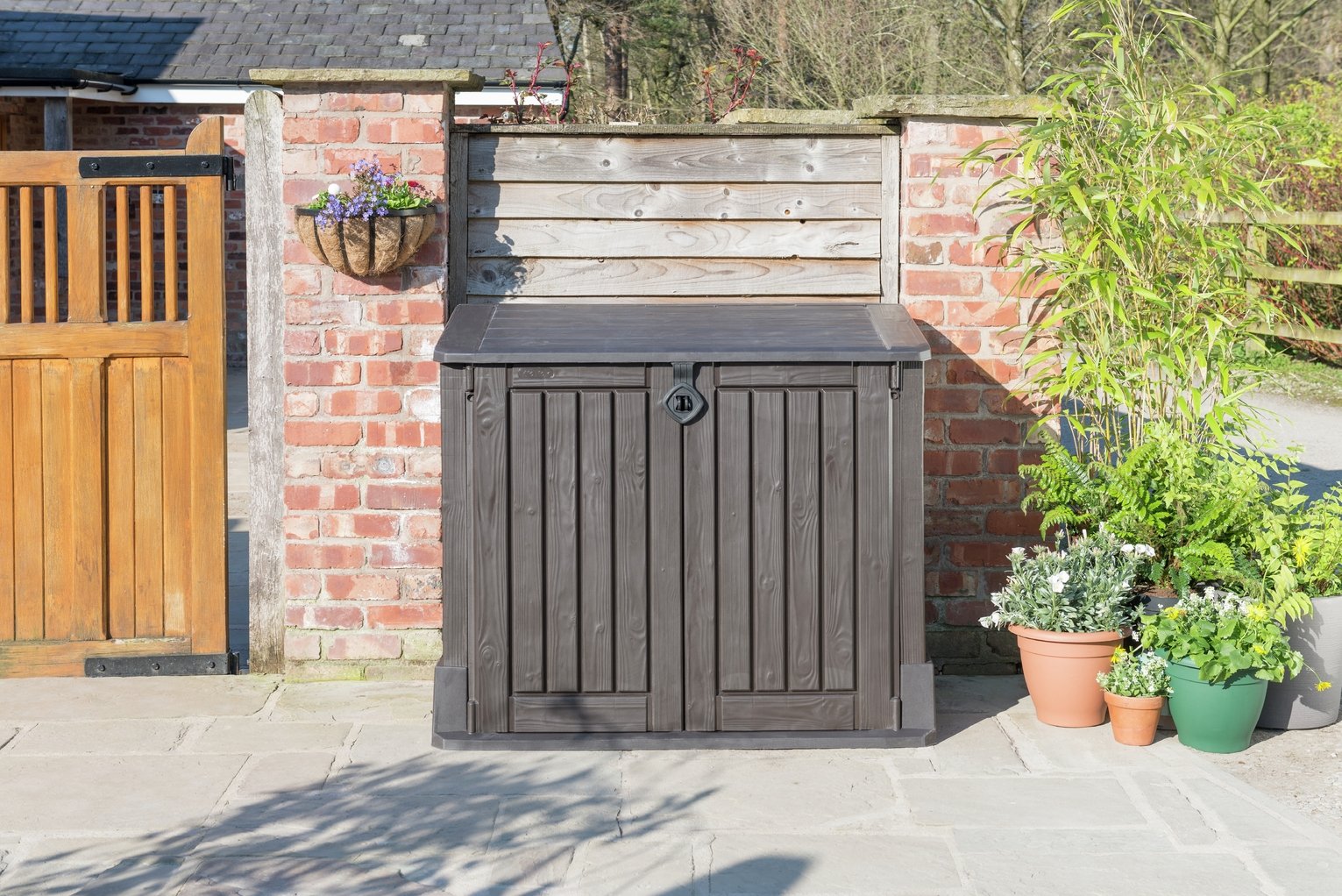 Buy Keter Store It Out Midi Shed Brown at Argos.co.uk Your Online