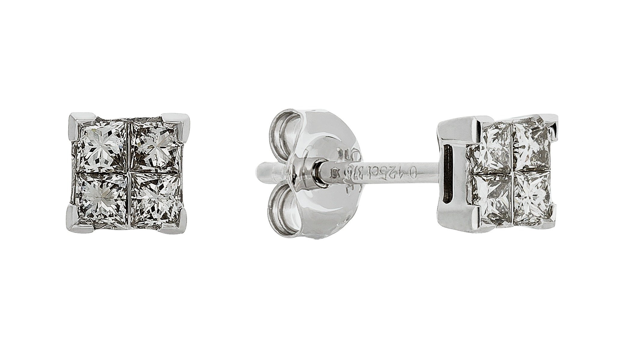 Revere 9ct White Gold 0.25ct tw Diamond Earrings review