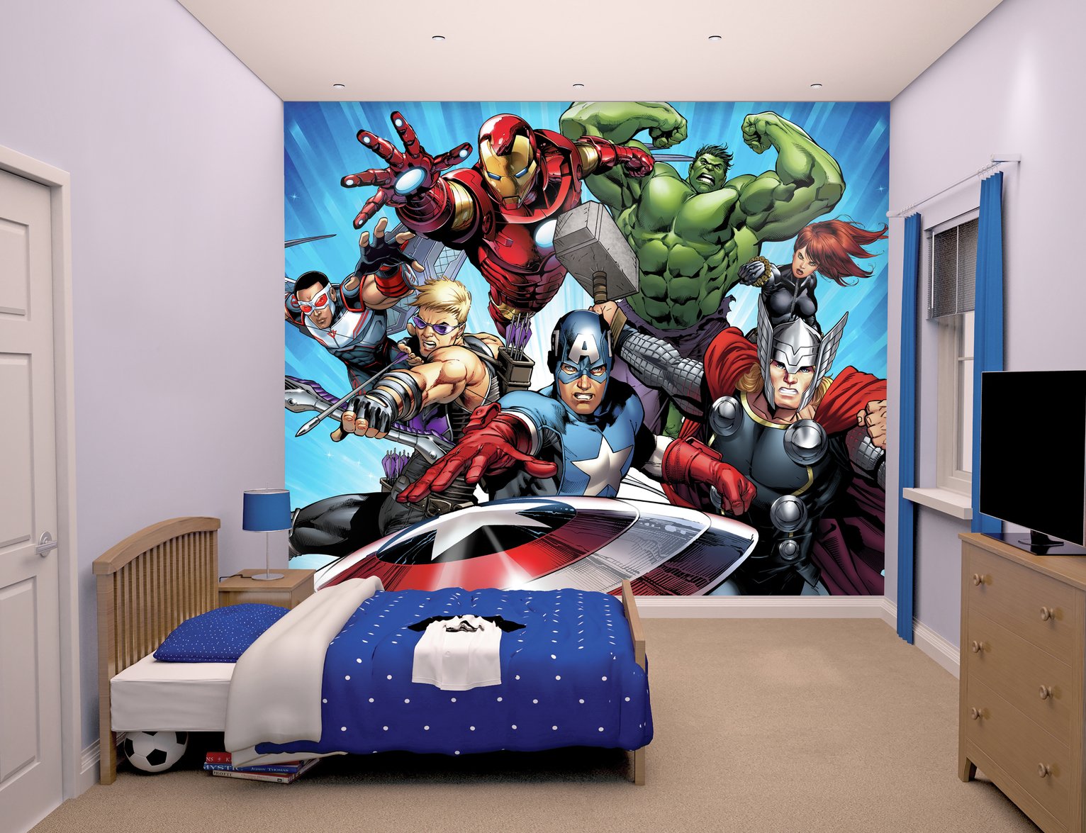 Walltastic Avengers Wall Mural Review