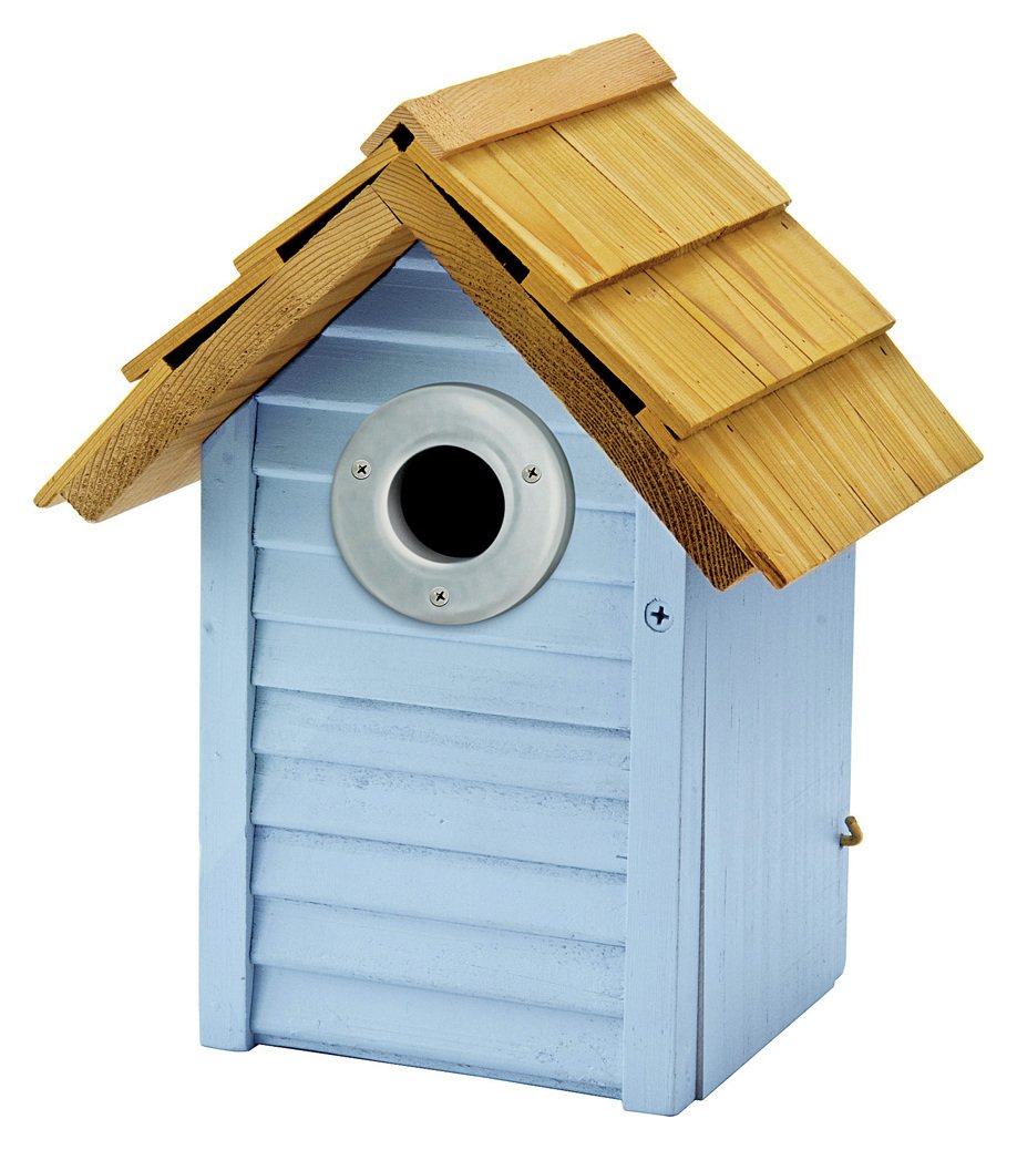 Gardman Creamy Blue Beach Hut Nest Box Review