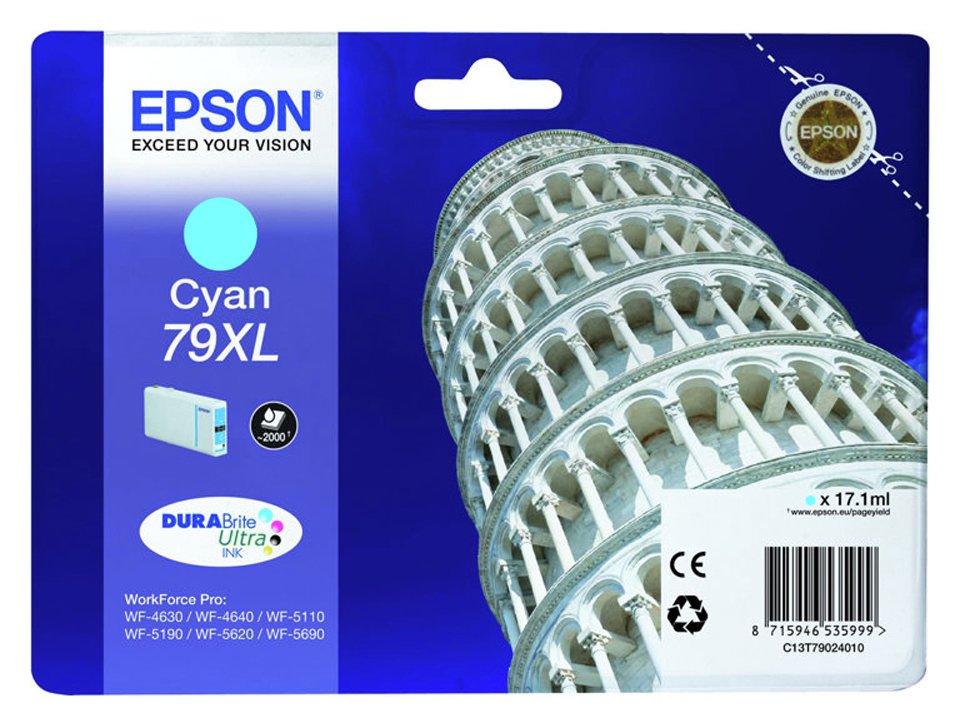 Epson Tower of Pisa 79XL Ink Cartridge review