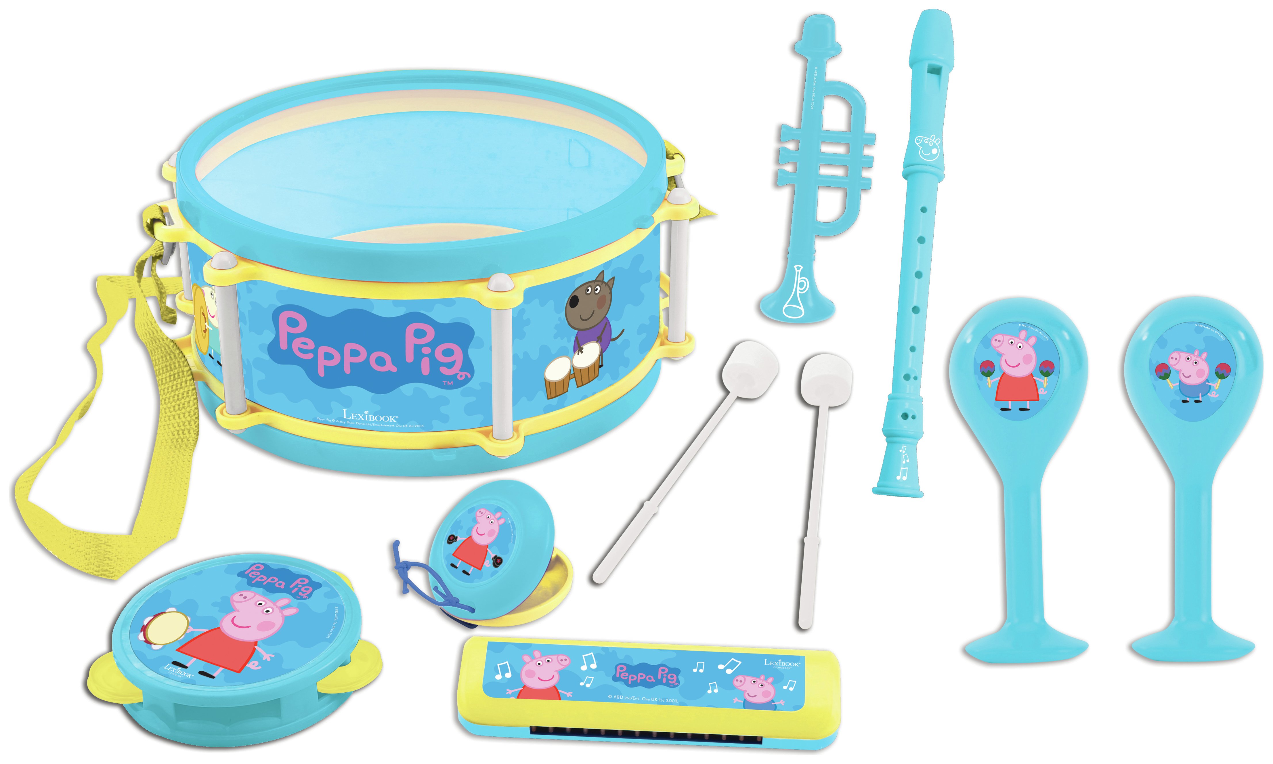 Review of Lexibook Peppa Pig Music Set.