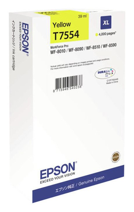 Epson T7554 17.1 ml Yellow Ink Cartridge. review