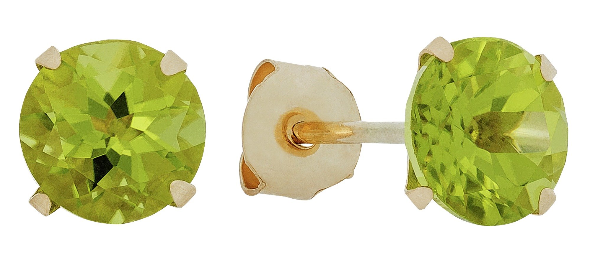 Revere 9ct Gold 5mm Peridot Stud Earrings review