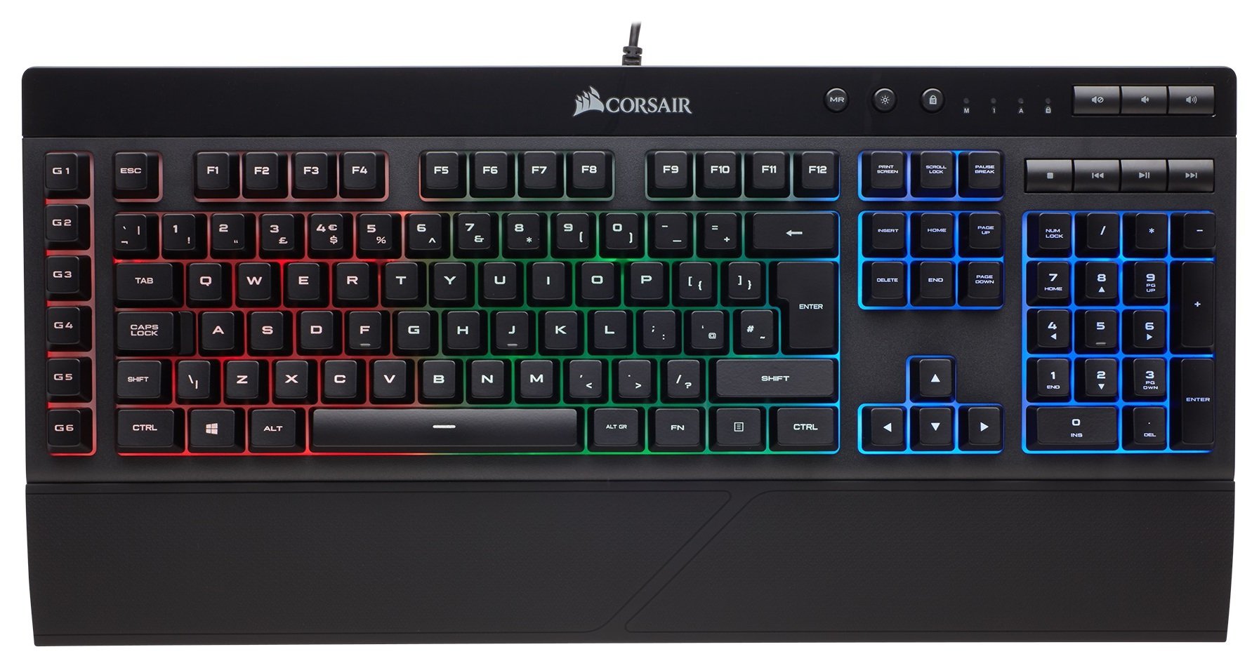 Corsair K55 RGB Gaming Keyboard. Review Review Electronics