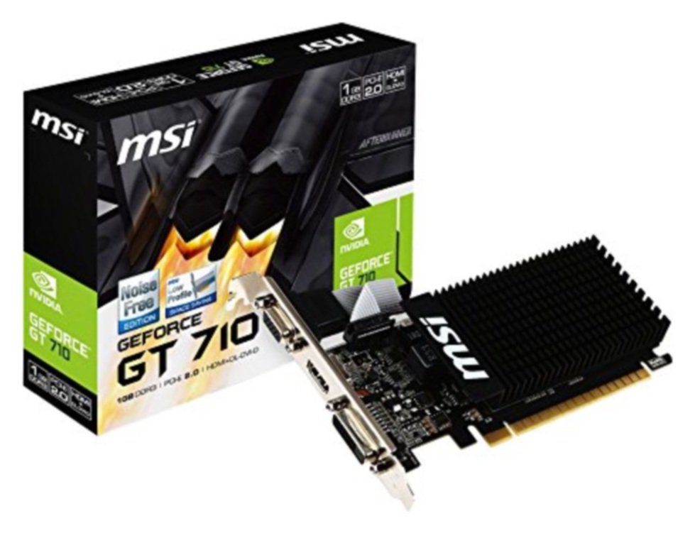 MSI GeForce NVIDIA GT 710 1GD3H 1GB Graphics Card. review