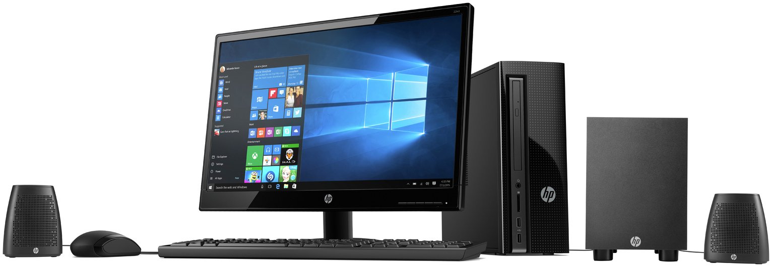 HP AMD E2 22 Inch 4GB 1TB Desktop PC with Speakers Review