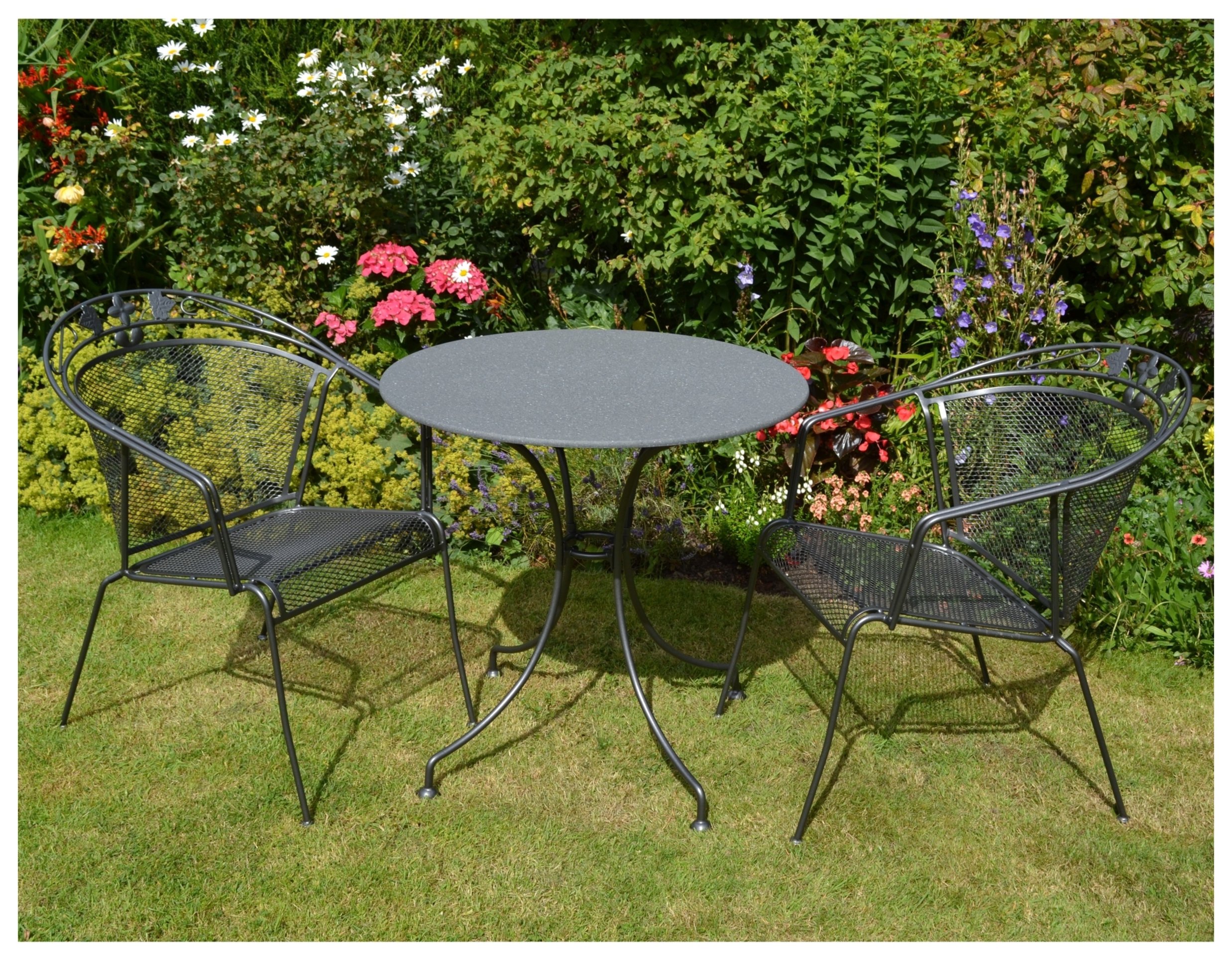 Royal Garden Elegance 2 Chairs Steel Bistro Set review