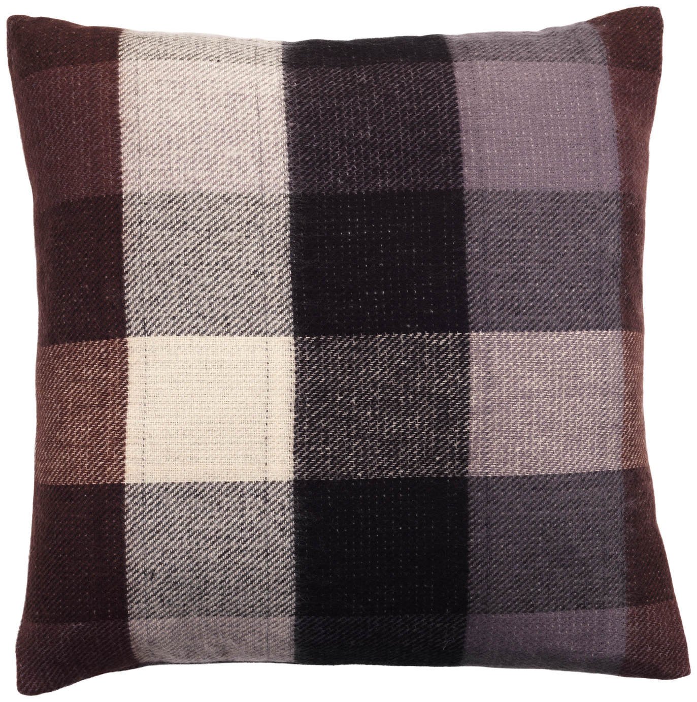 Sainsbury's Home Check Cushion 50x50 - Mulberry Review