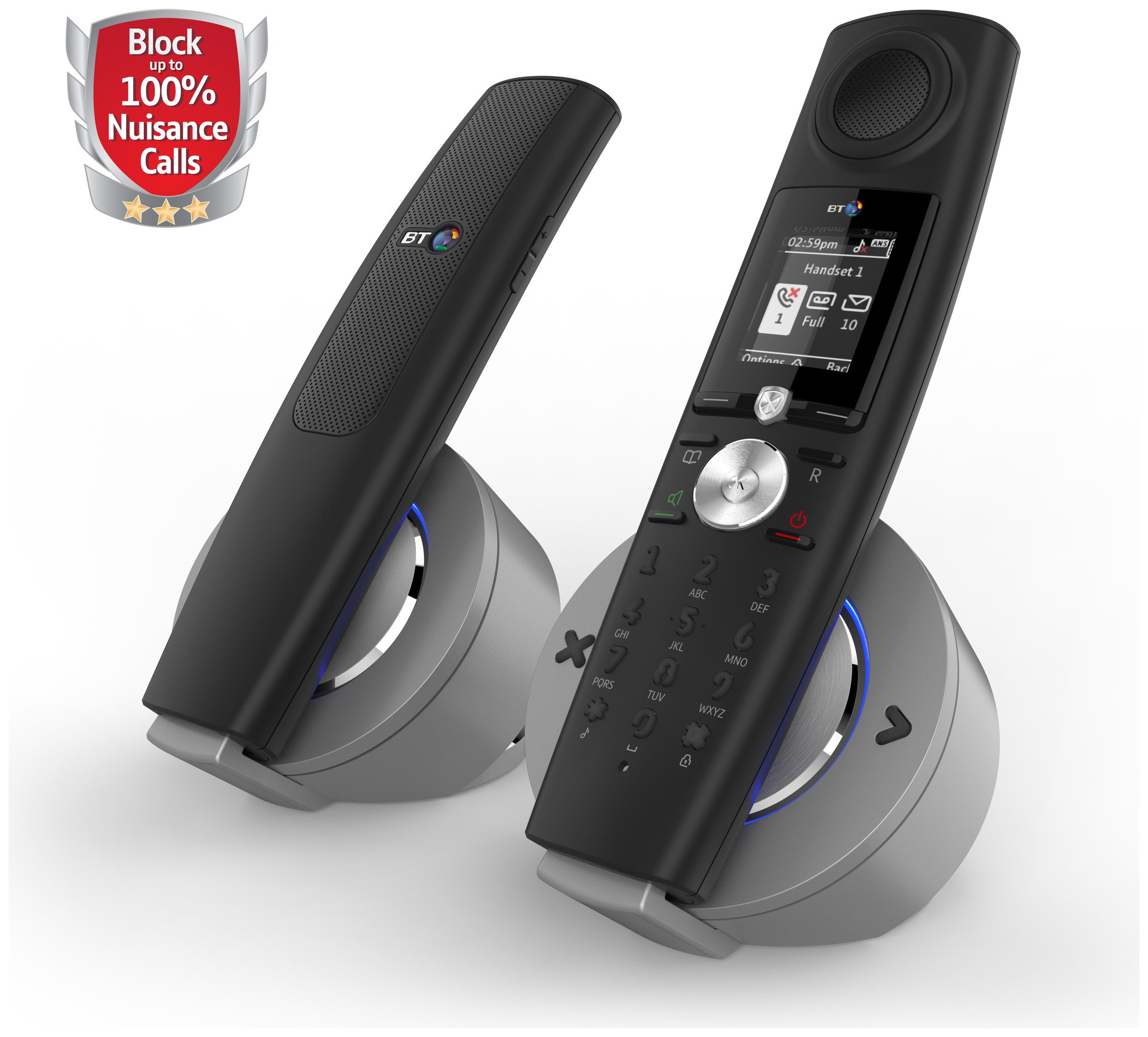 BT Halo Cordless Telephone with Answer Machine Twin Review Review