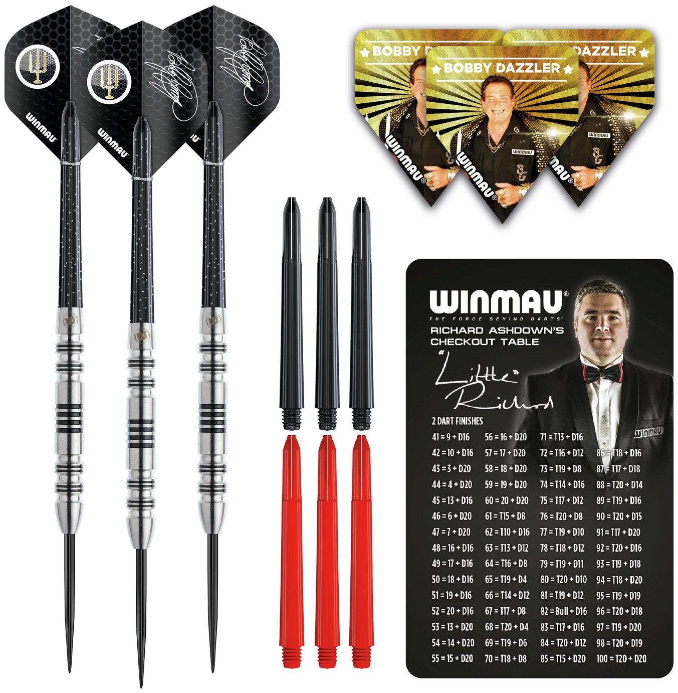 Winmau Bobby George 24g 85% Tungsten Darts. review