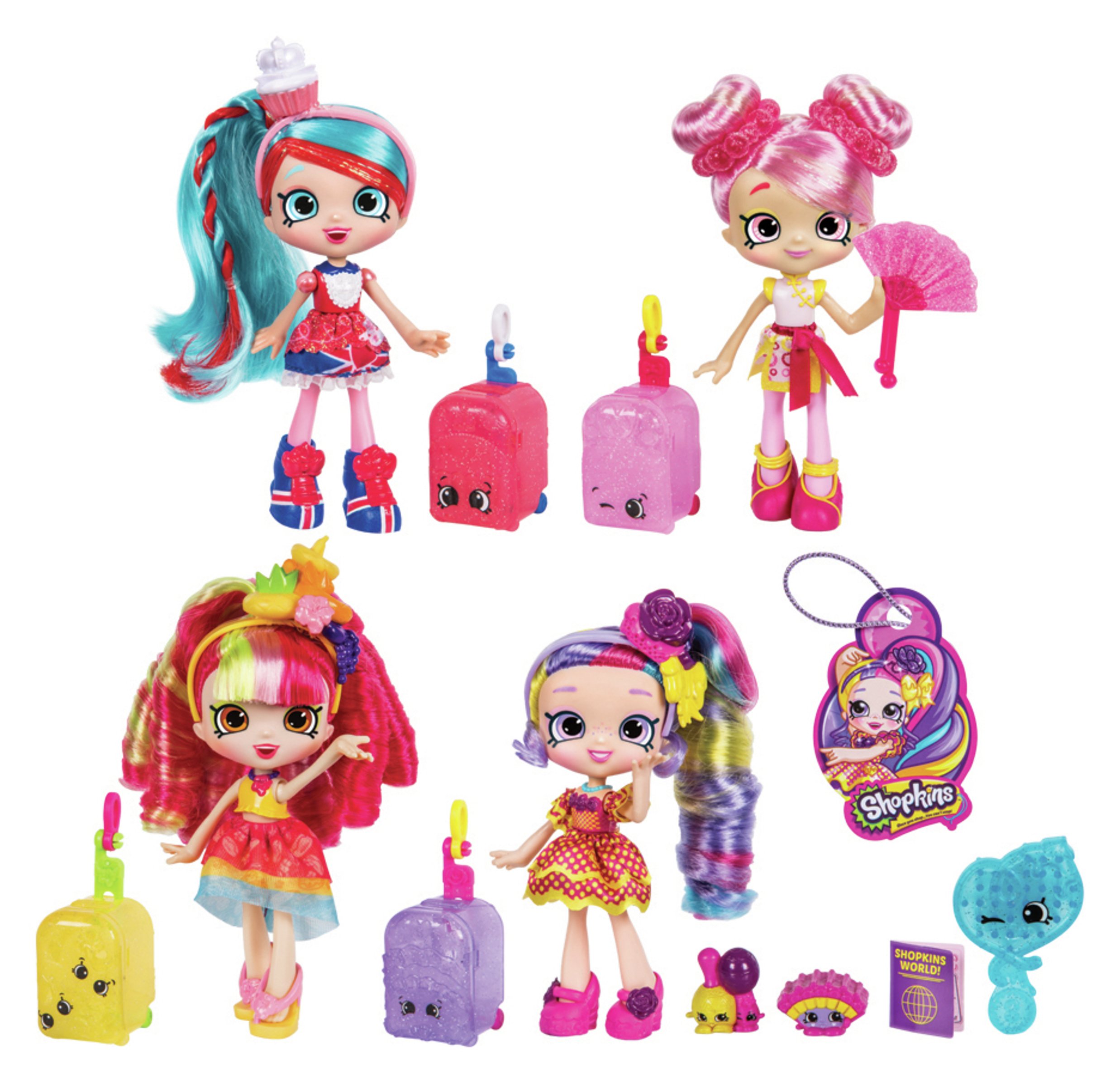 Shopkins Shoppies 4 Doll Pack Review