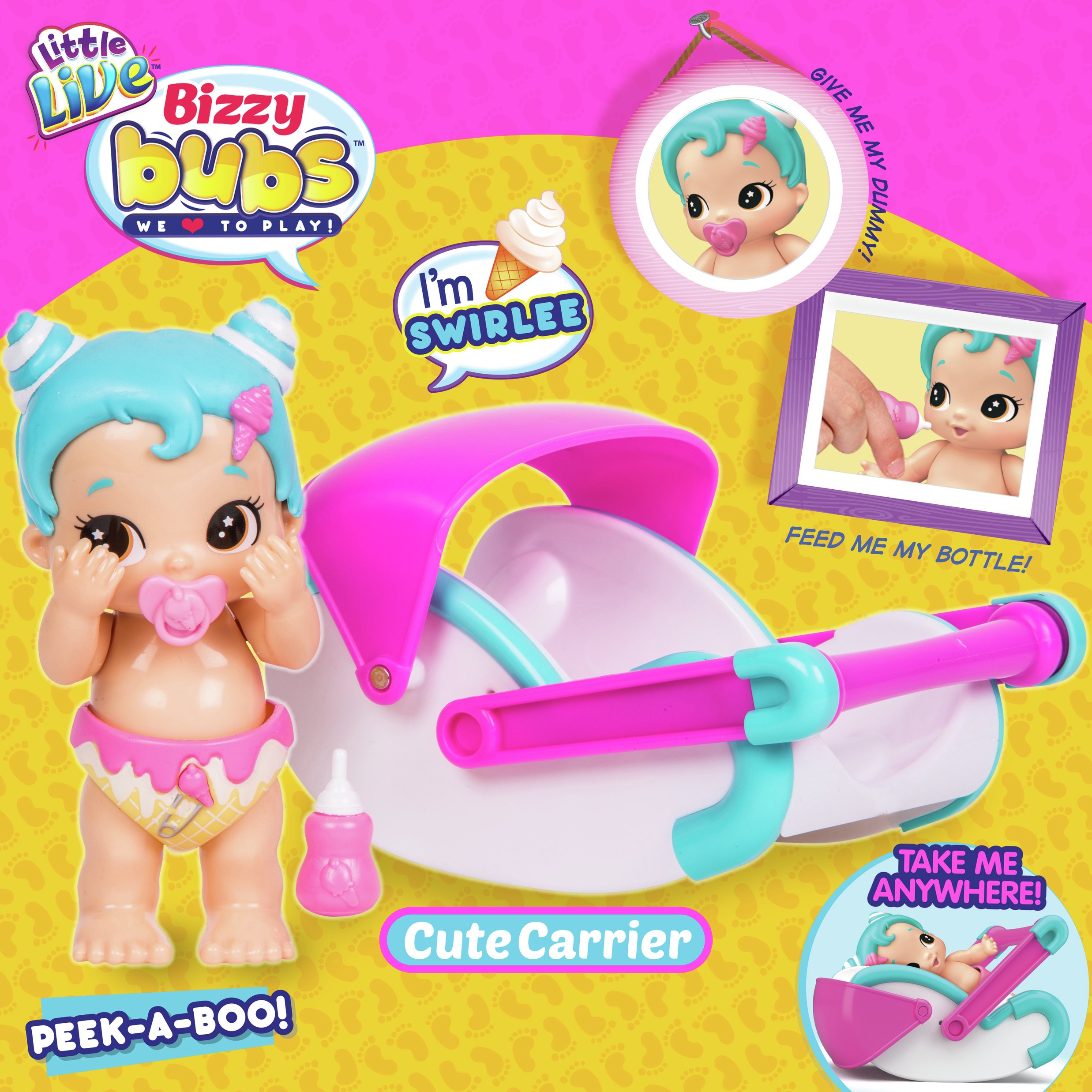 Little Live Bizzy Bubs S1 HP Peek-A-Boo Baby - Swirley Review