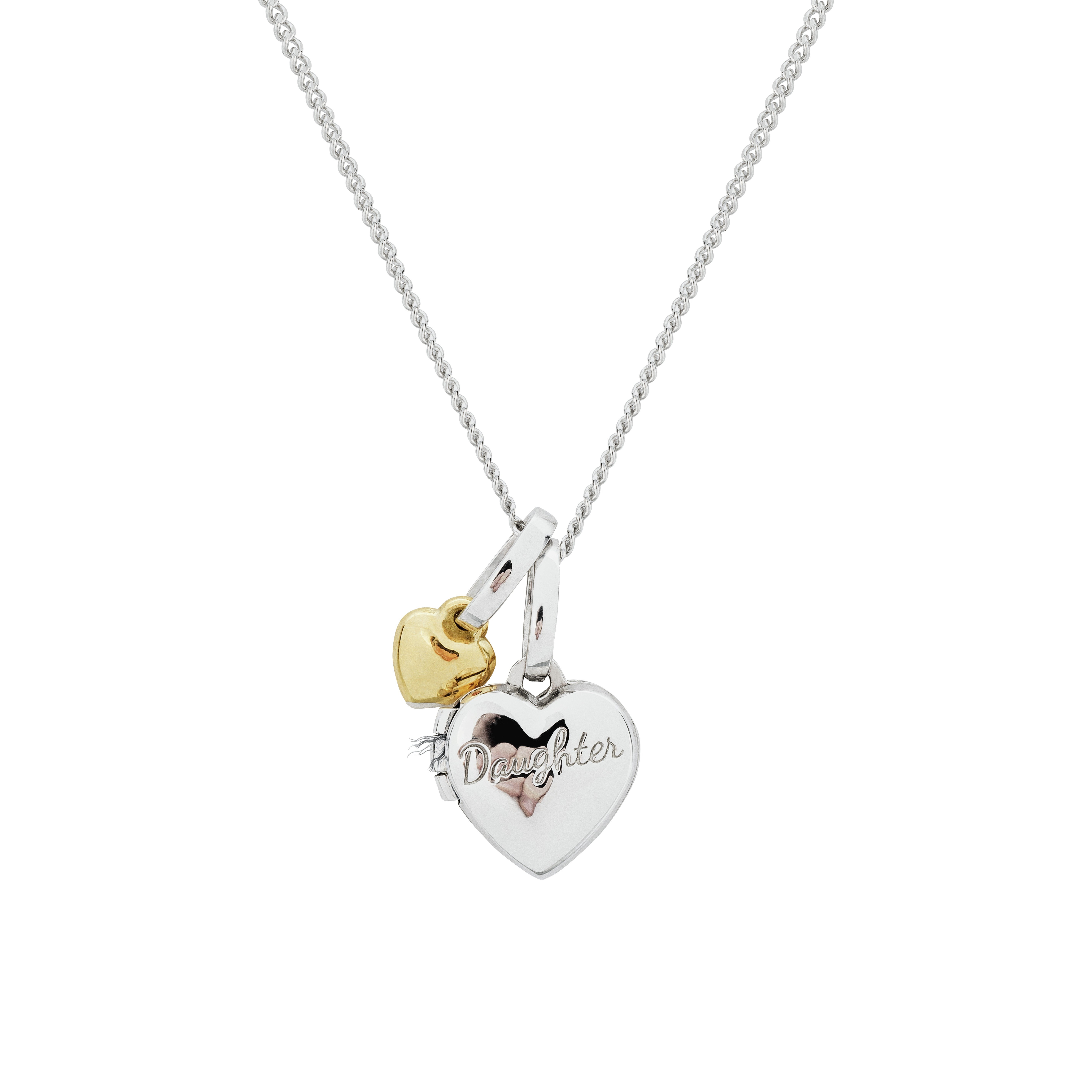 Moon & Back Silver & 9ct Gold 'Daughter' 2 Photo Locket Review