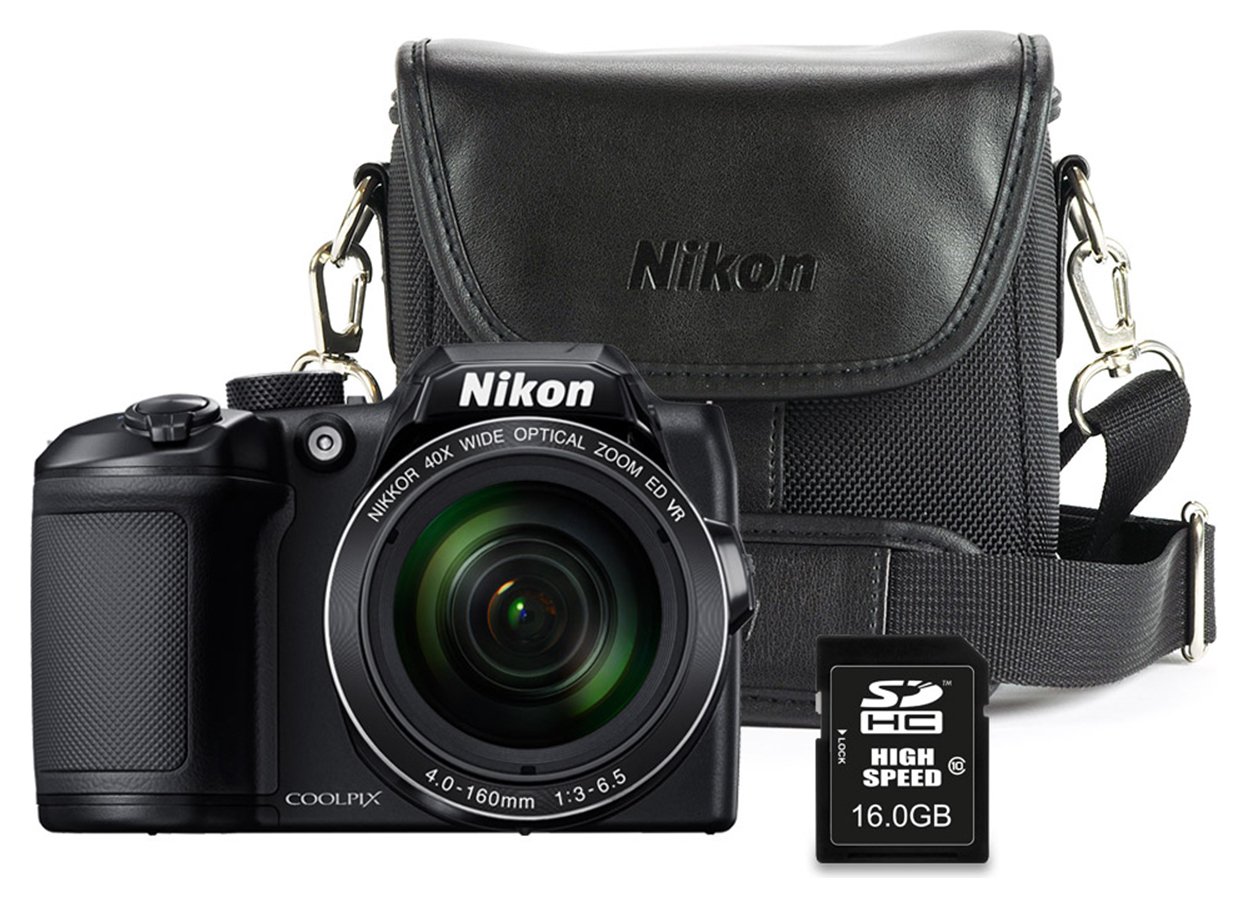 Nikon B500 16MP 40 x Zoom Bridge Camera Bundle Review