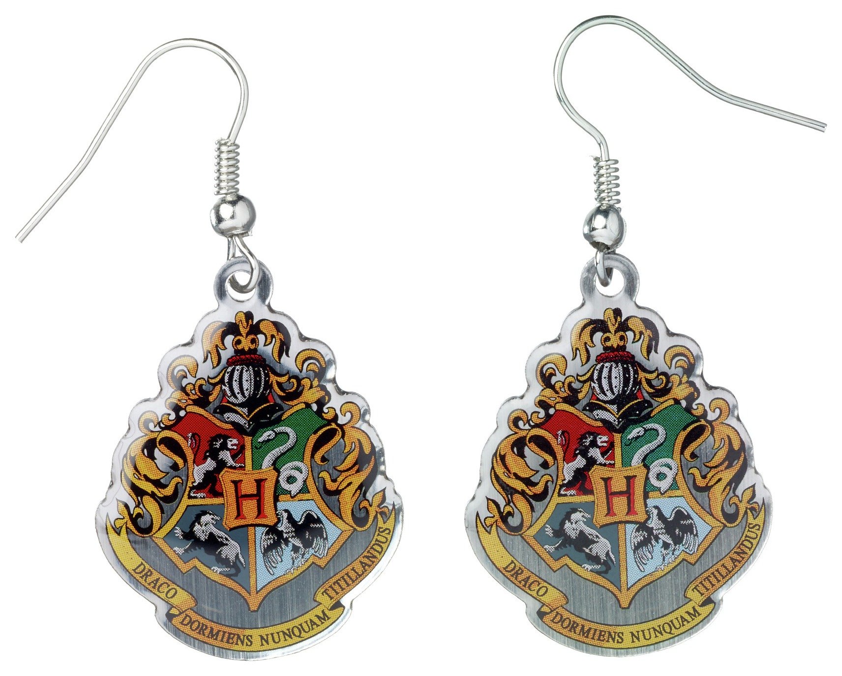 Harry Potter Hogwarts Crest Earrings. Review