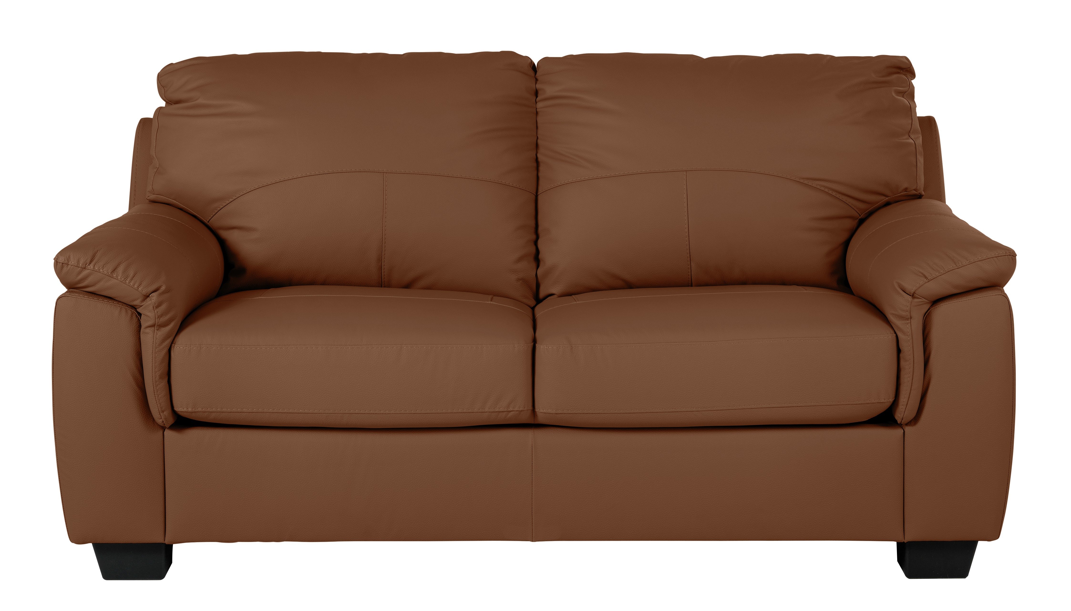 HOME Lukah 2 Seater Leather / Leather Effect Sofa Bed review