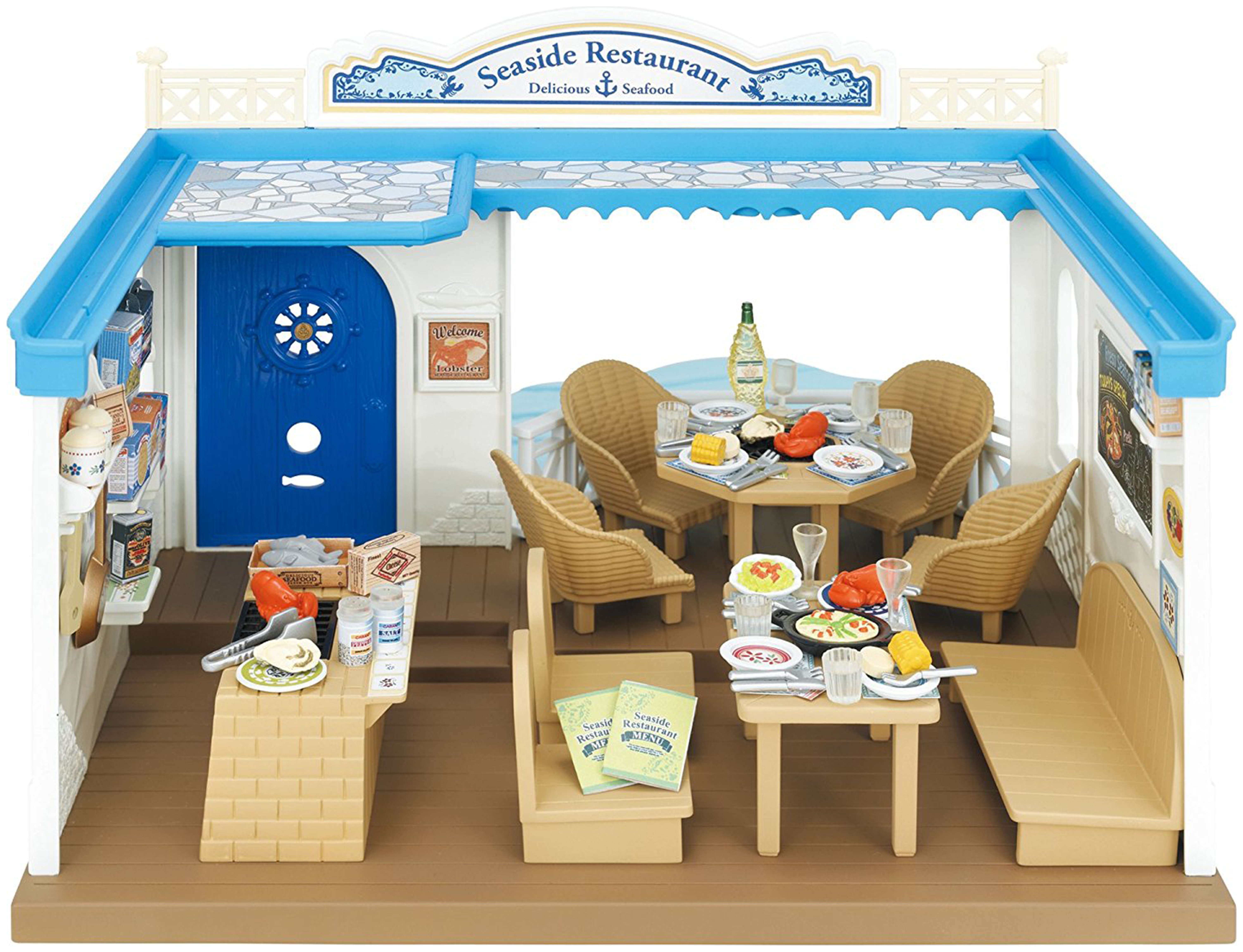 sylvanian families beach set
