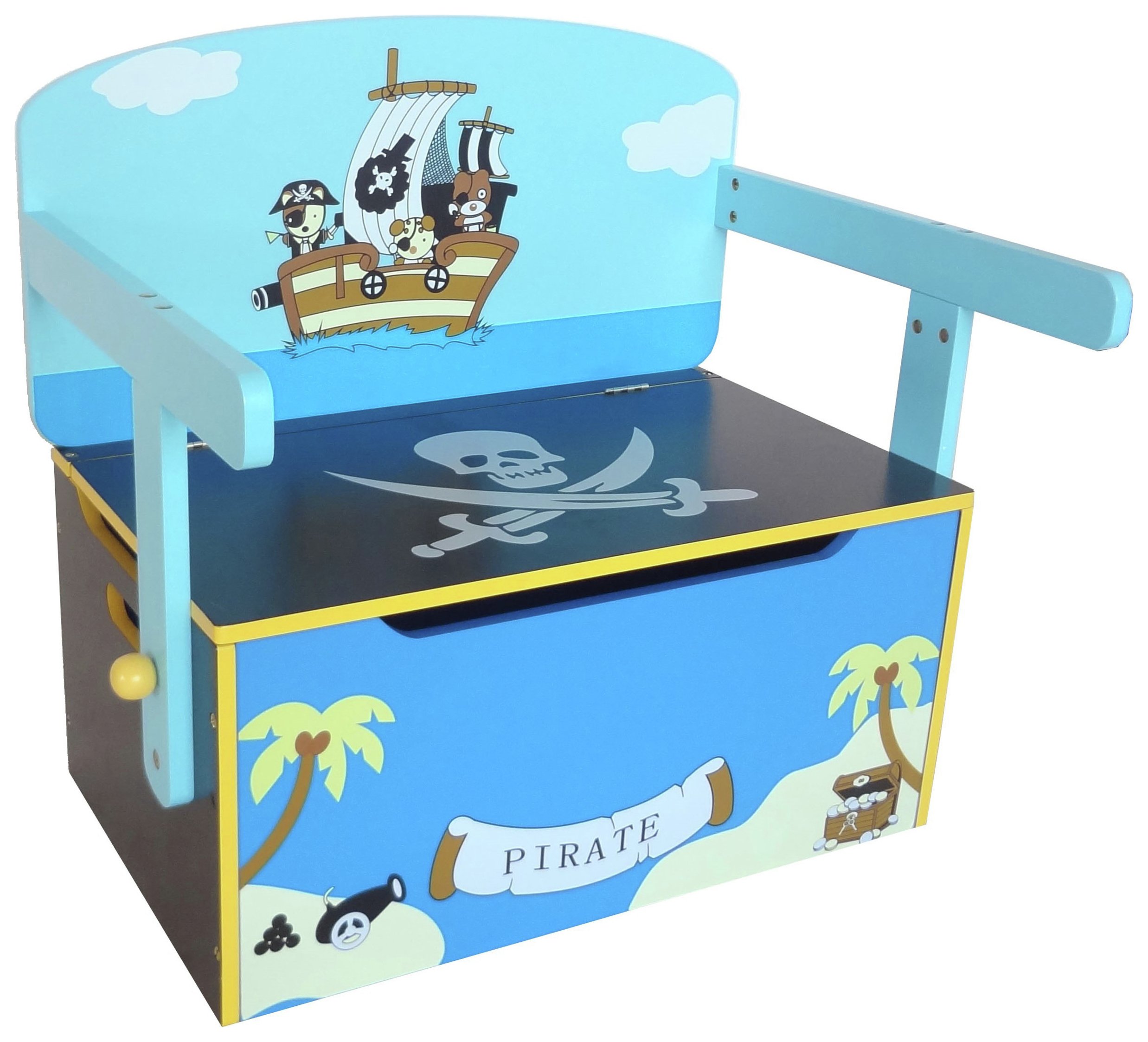 Kiddi Style Pirate Convertable Toy Box review