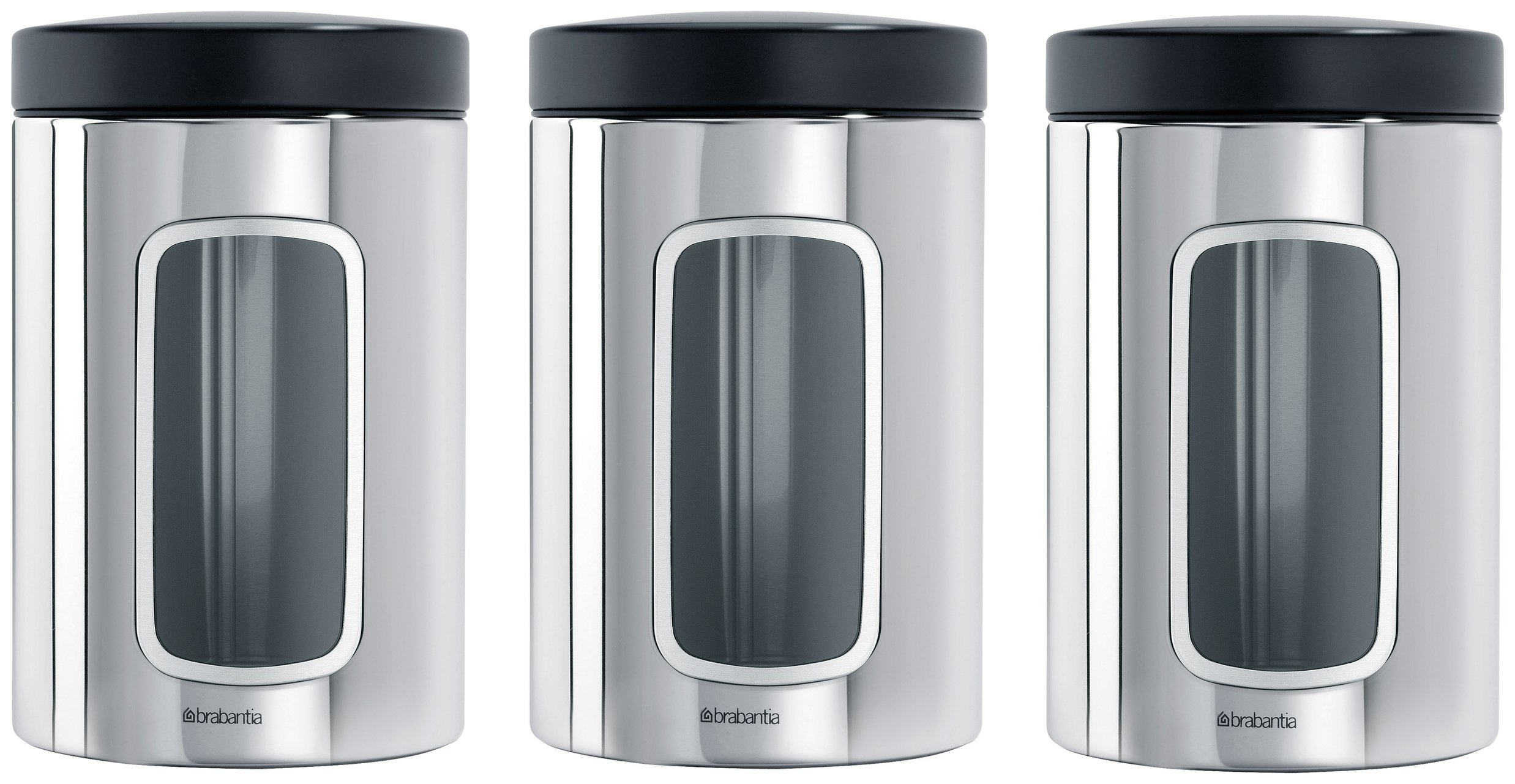 Brabantia Window Canister Set - Stainless Steel Review