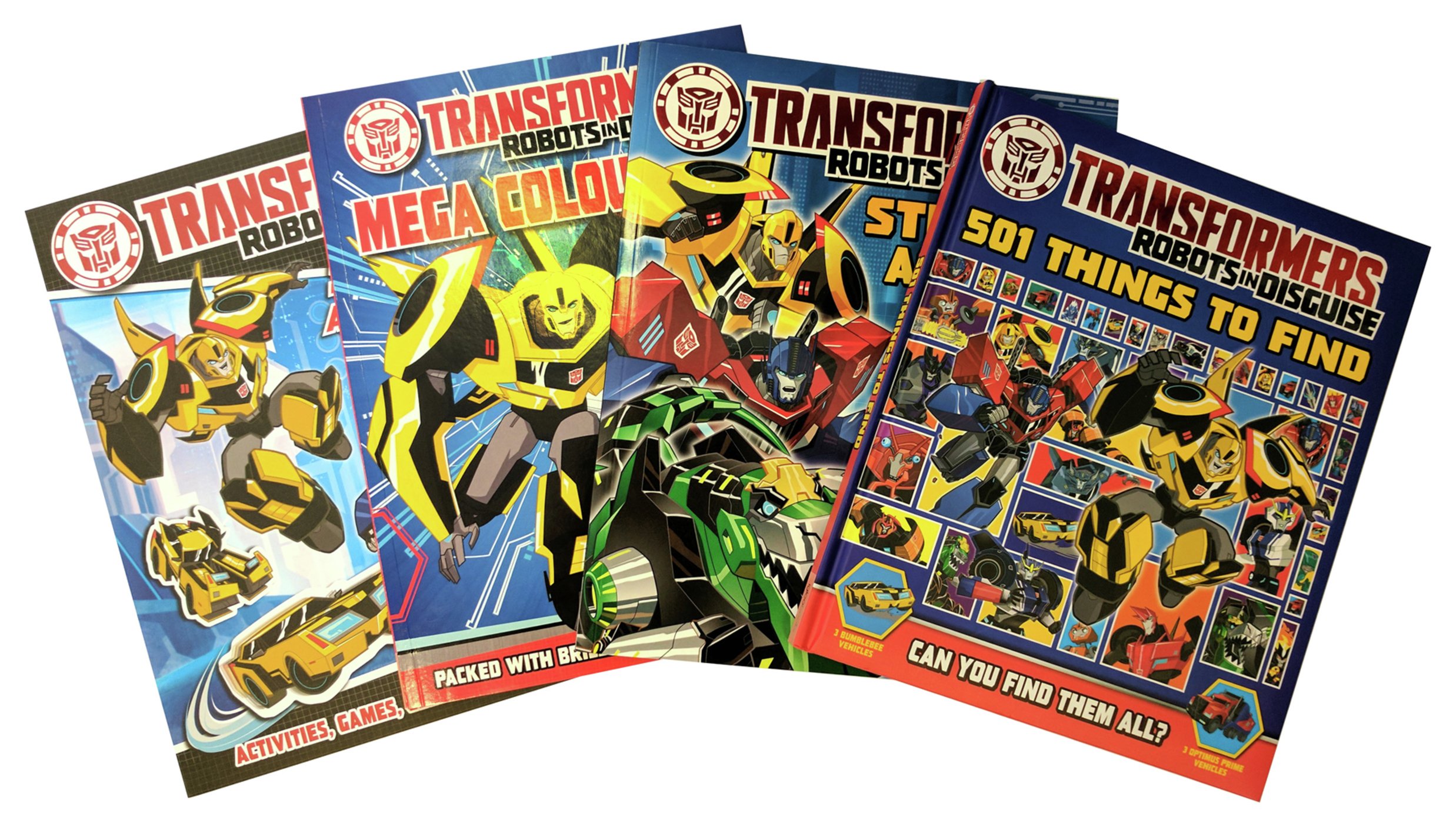 Transformers Robots in Disguise Book Bundle. review