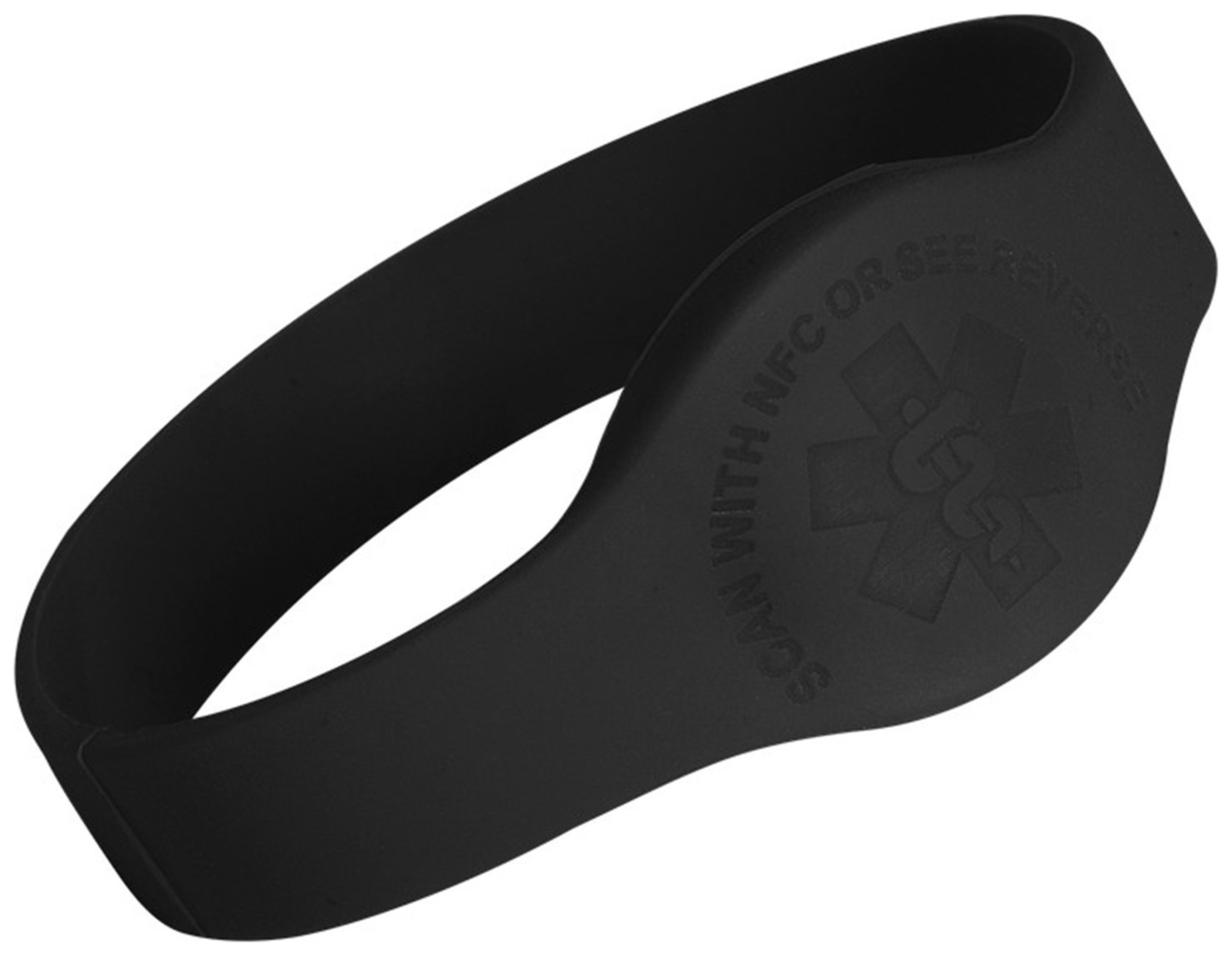 Tap2Tag Medical Alert Band - Medium Black Review