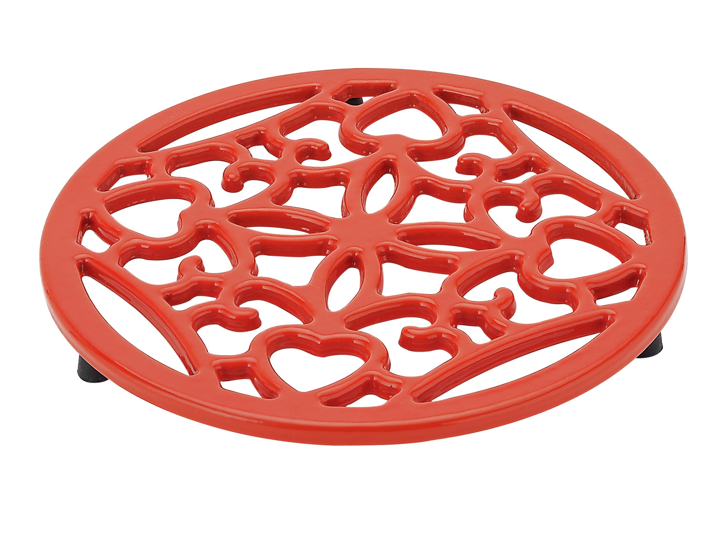 Sainsbury's Home Cast Iron Trivet - Orange Review