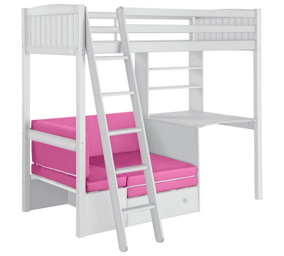 pink sofa bed argos