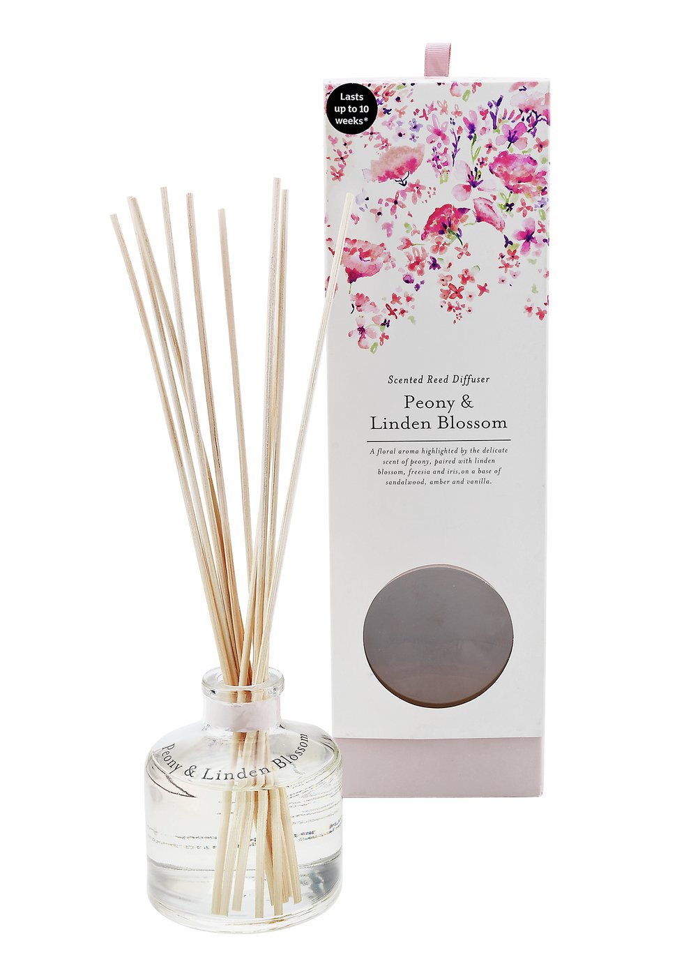 Review of Sainsbury's Home Peony & Linden Blossom Diffuser