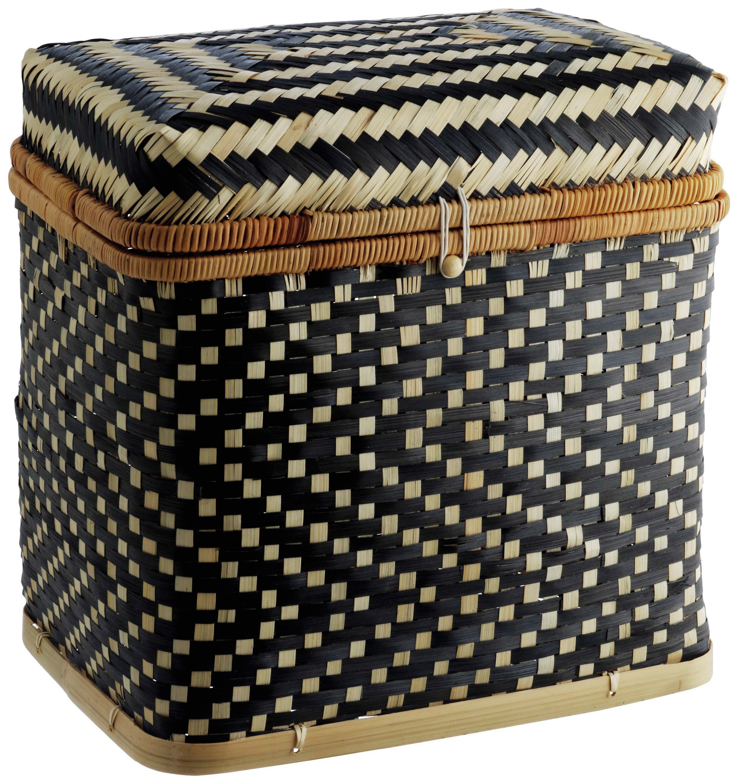 Habitat Idaho Small Bamboo Weave Storage Trunk review