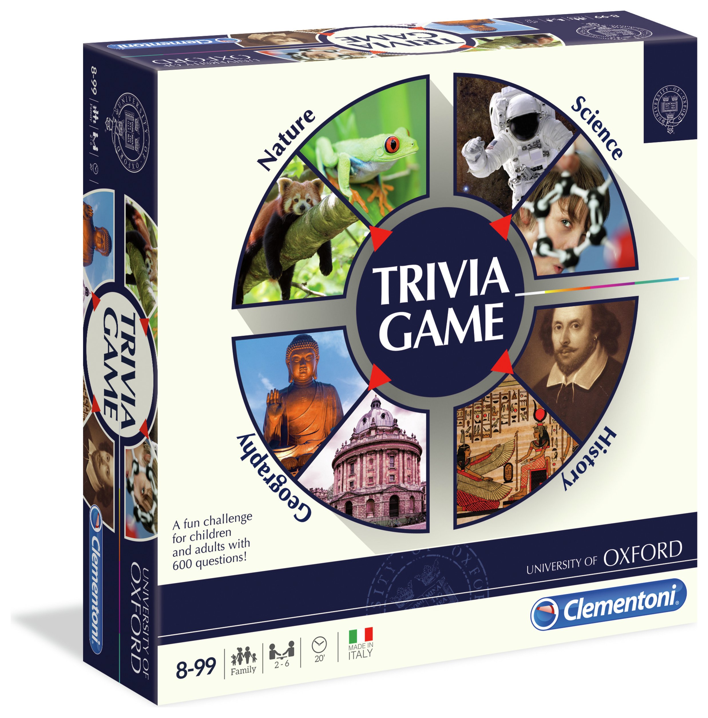 Clementoni Oxford University Trivia Game review