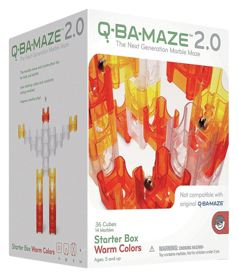 Mindware Q-Ba-Maze Warm Colours Starter Box. review