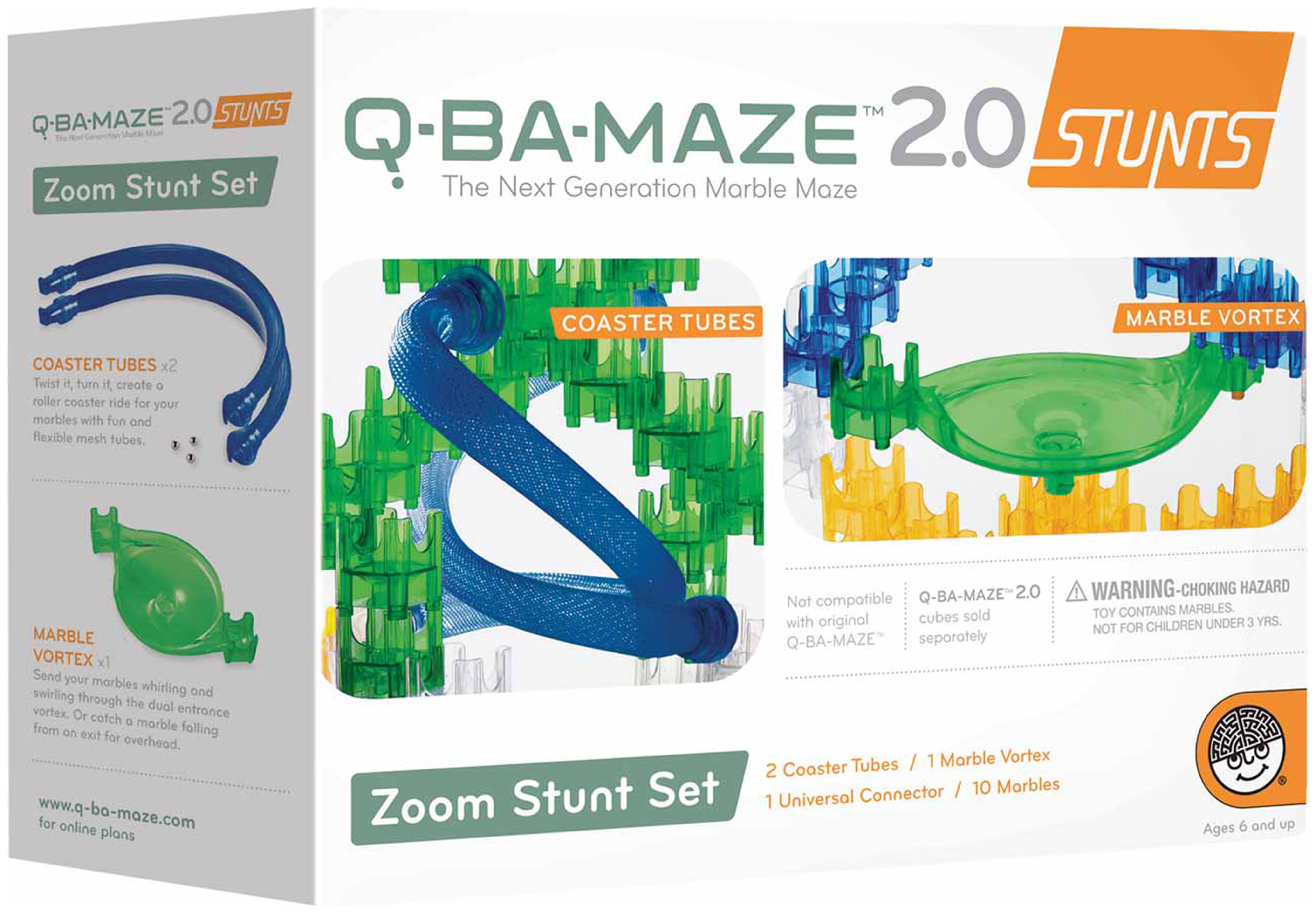 Mindware Q-Ba-Maze 2.0 Zoom Stunt Set. review