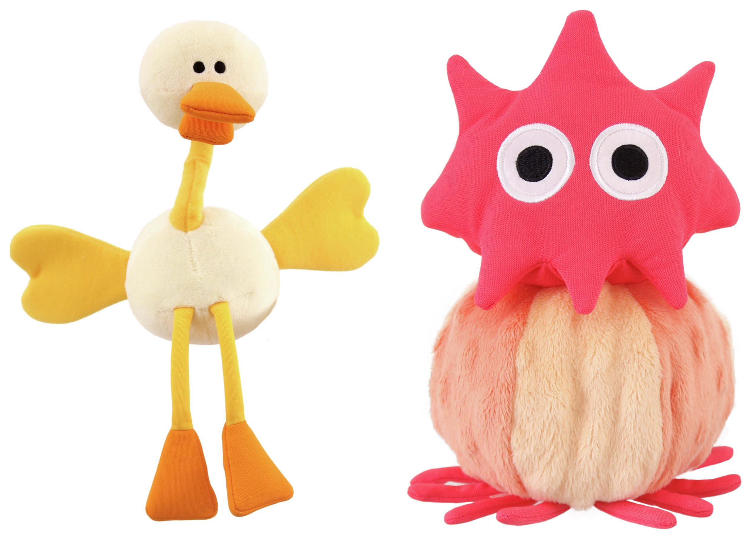 twirlywoos quacky bird soft toy