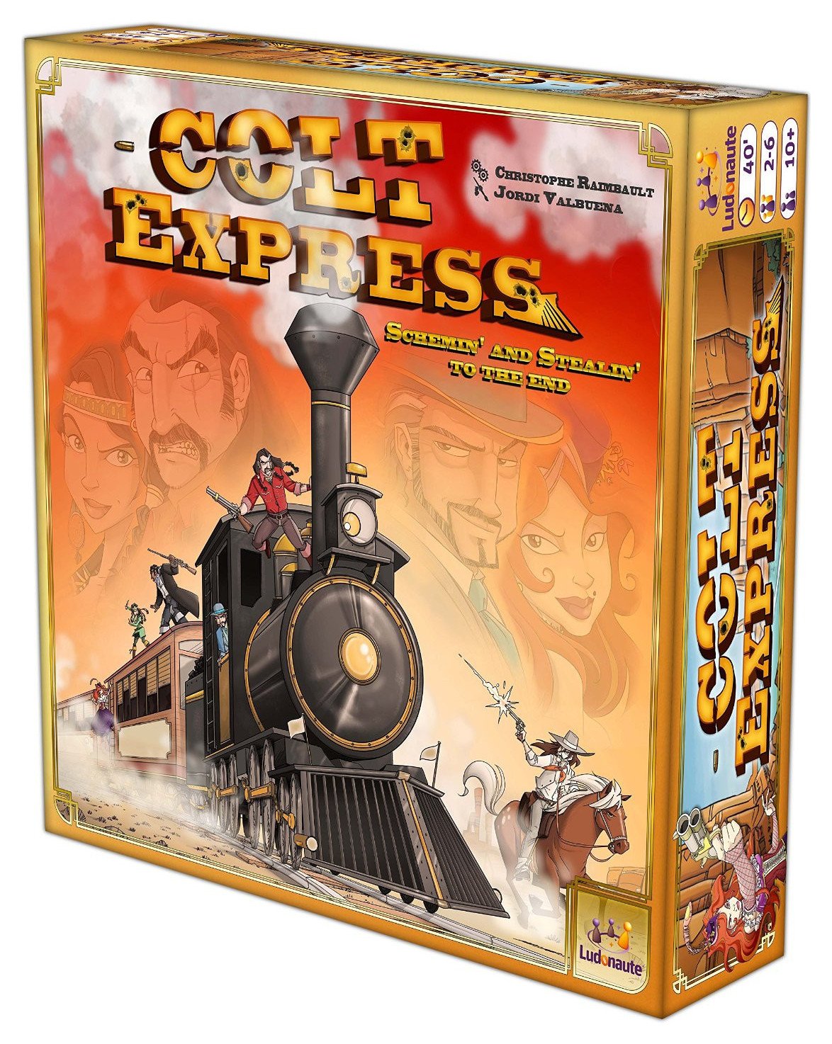 Ludonaute Colt Express Board Game. review