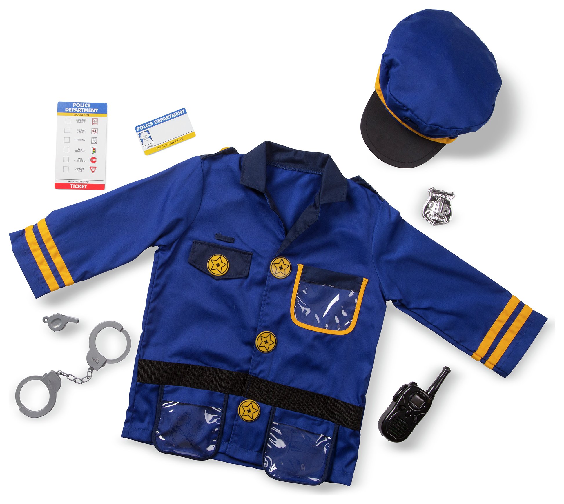 Melissa & Doug Police Officer Role Play Costume. Review