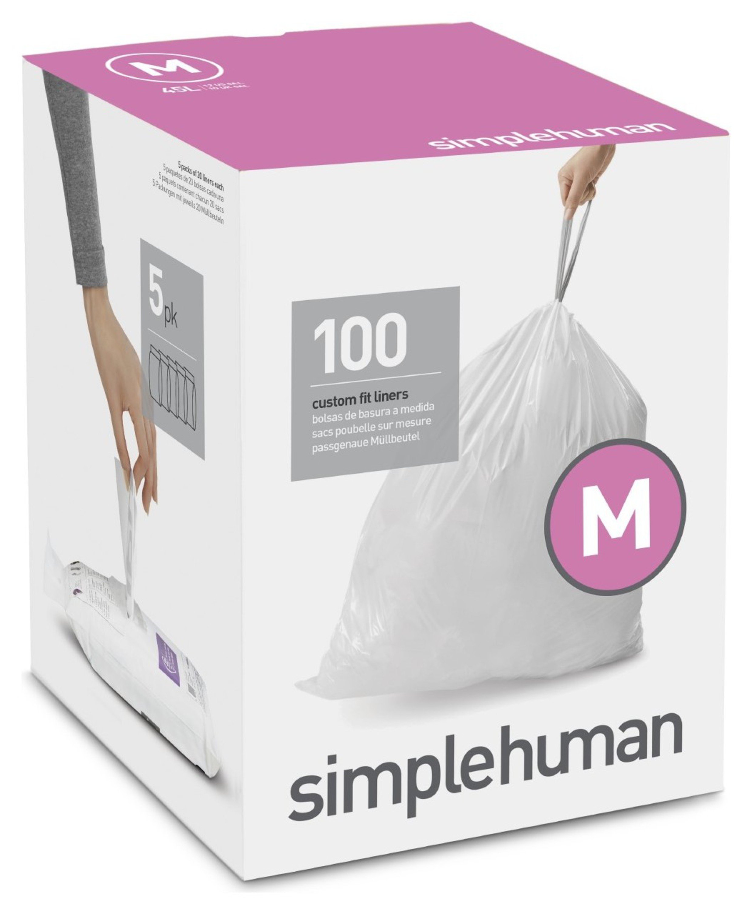 simplehuman Bin Liner Code M x 100 Liners review