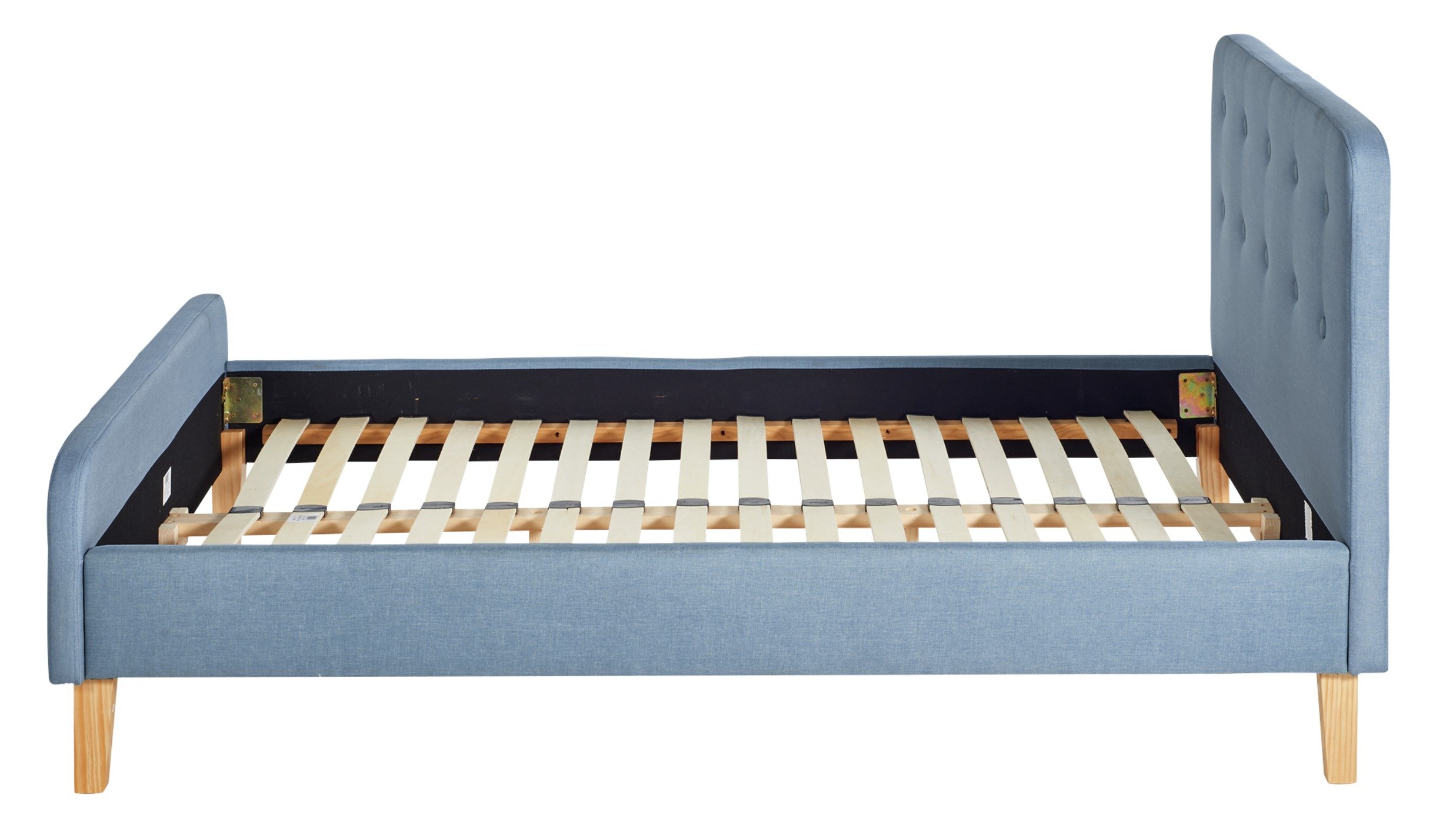 Buy Hygena Ashby Double Bed Frame Sky Blue at Argos.co.uk Your