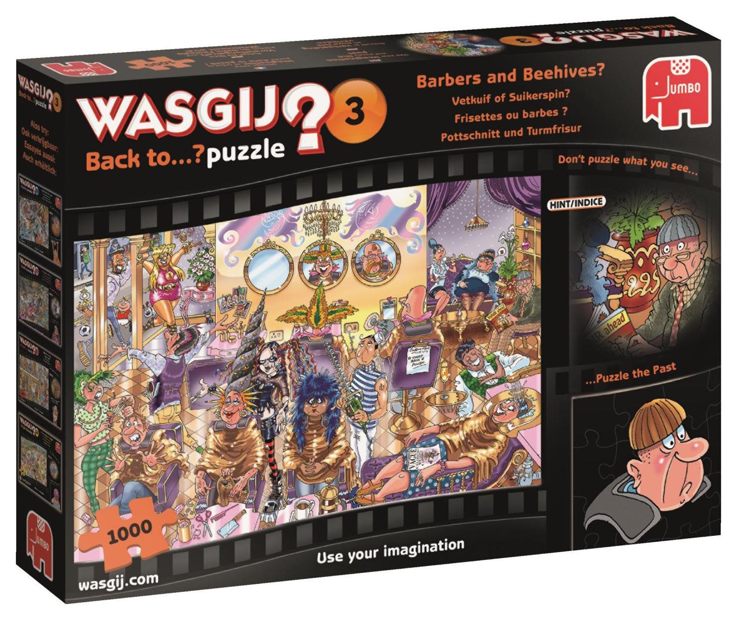 Wasgij Back to 3 Barbers & Beehives Jigsaw Puzzle- 1000 Pce Review