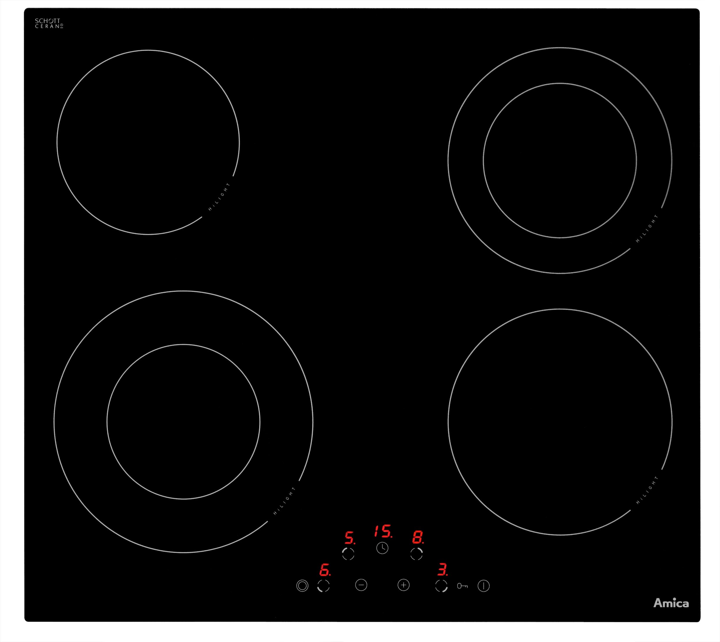 Amica PH6220ZT Ceramic Electric Hob Review