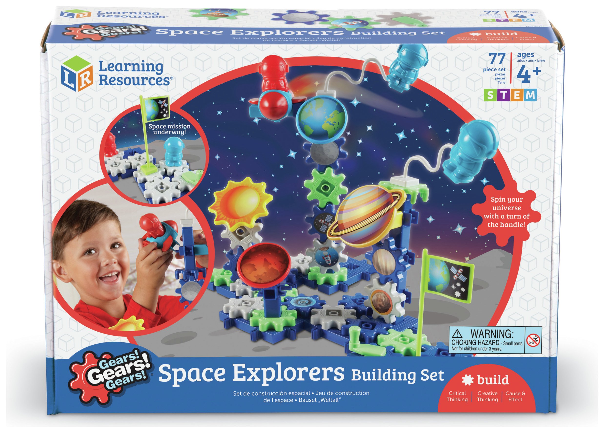 Learning Resources Gears Gears Gears! Space Explorers Set. Review