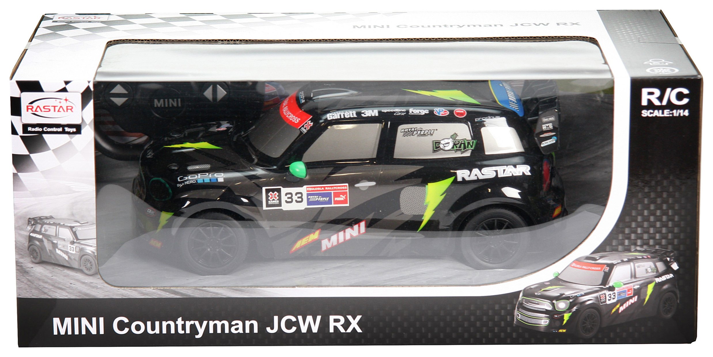 Mini Cooper Countryman JCW Remote Control 1:14 Scale. review