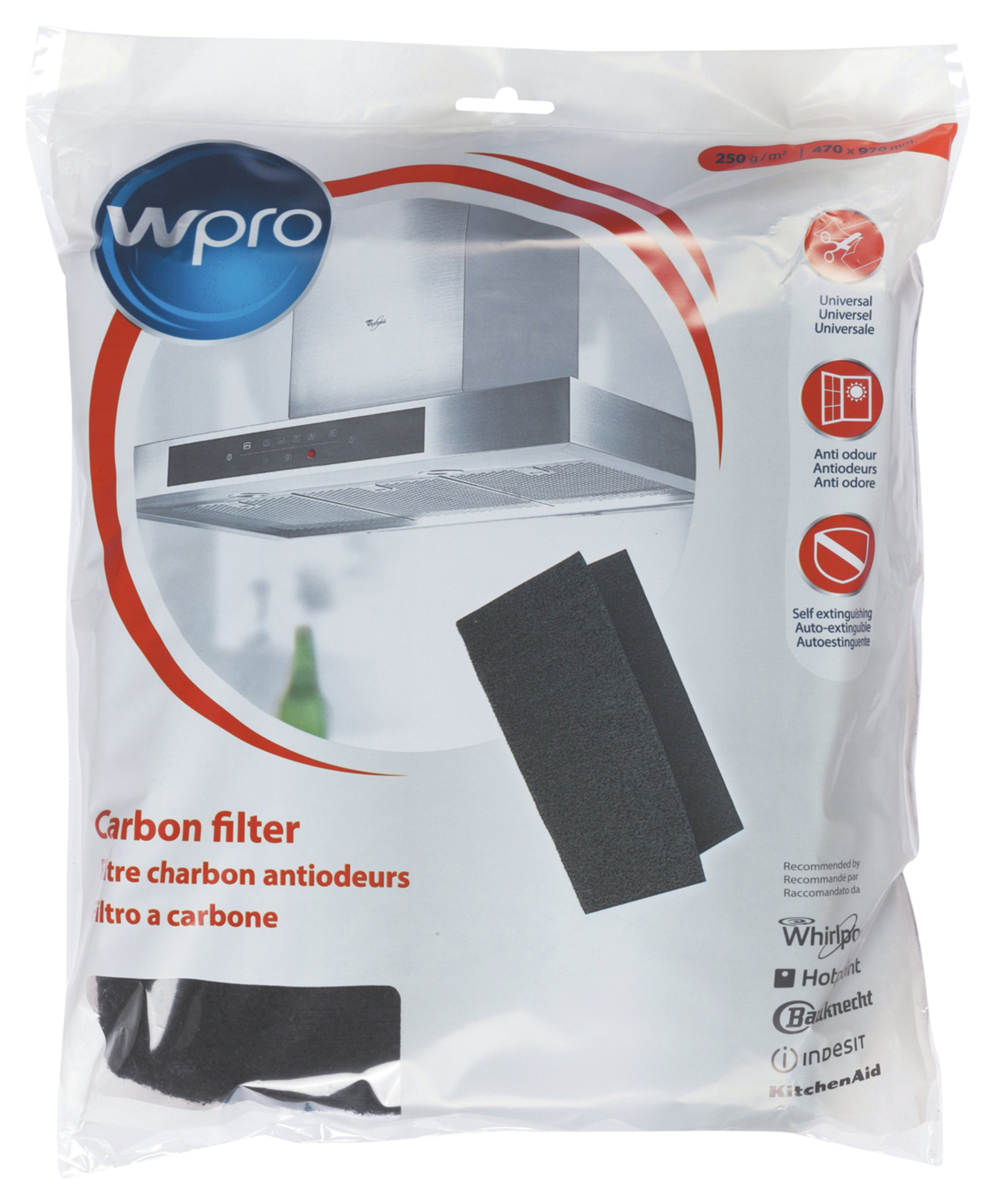 Wpro Universal Carbon Hood Filter review