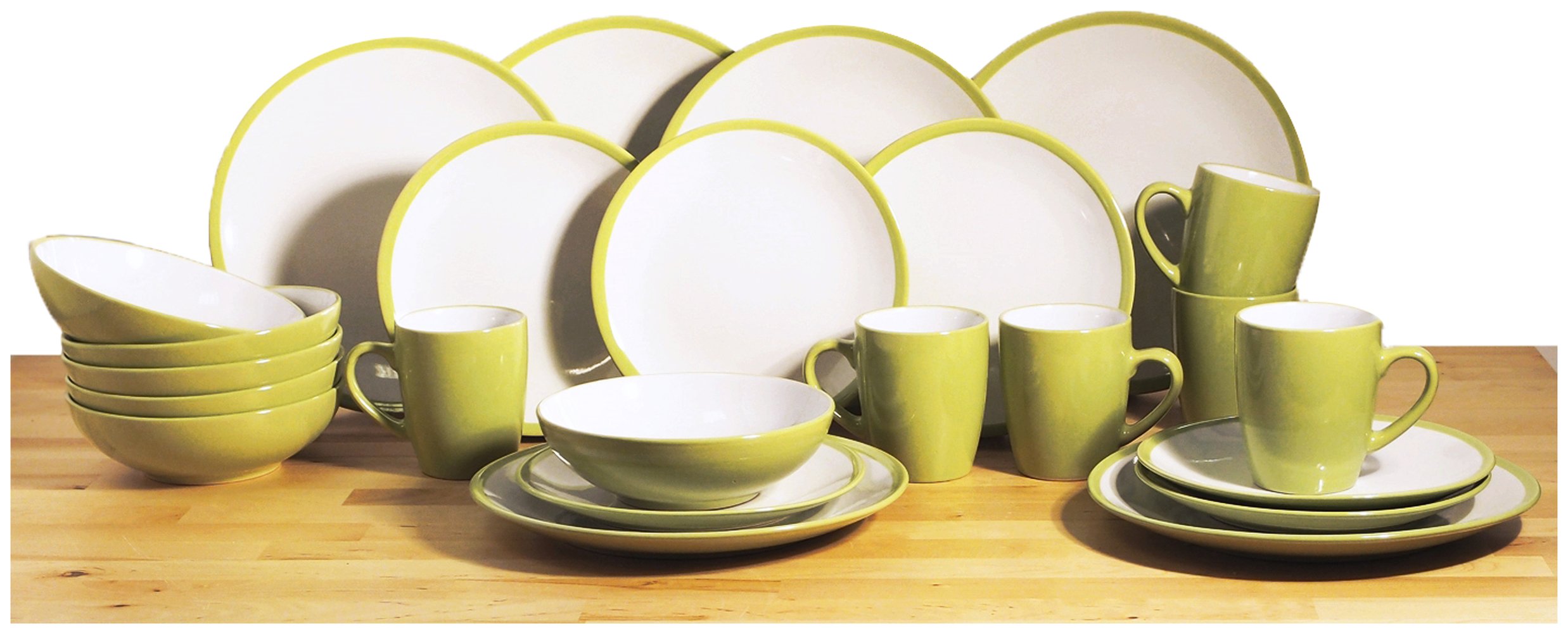 Review of Waterside 24 Piece Stoneware Dinner Set