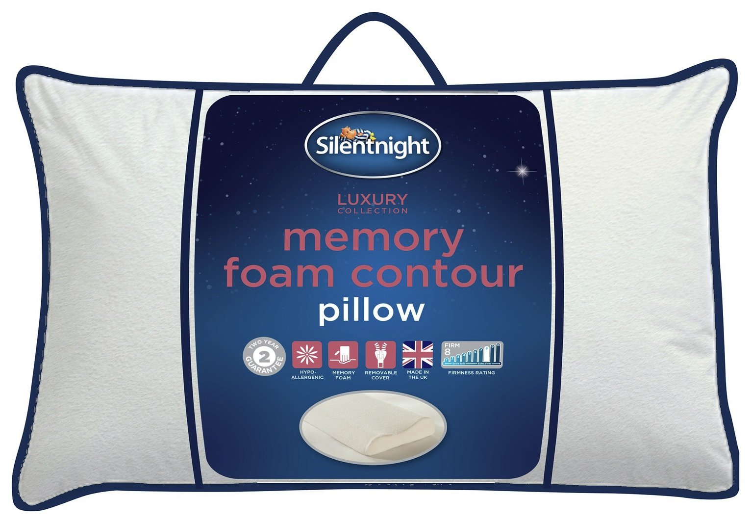 Review of Silentnight Contour Memory Foam Pillow