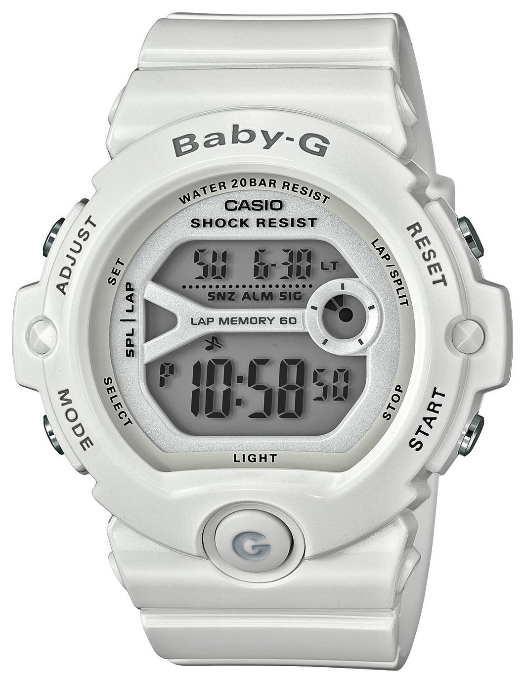 Casio Baby-G Ladies' White Shock Resistant Watch Review
