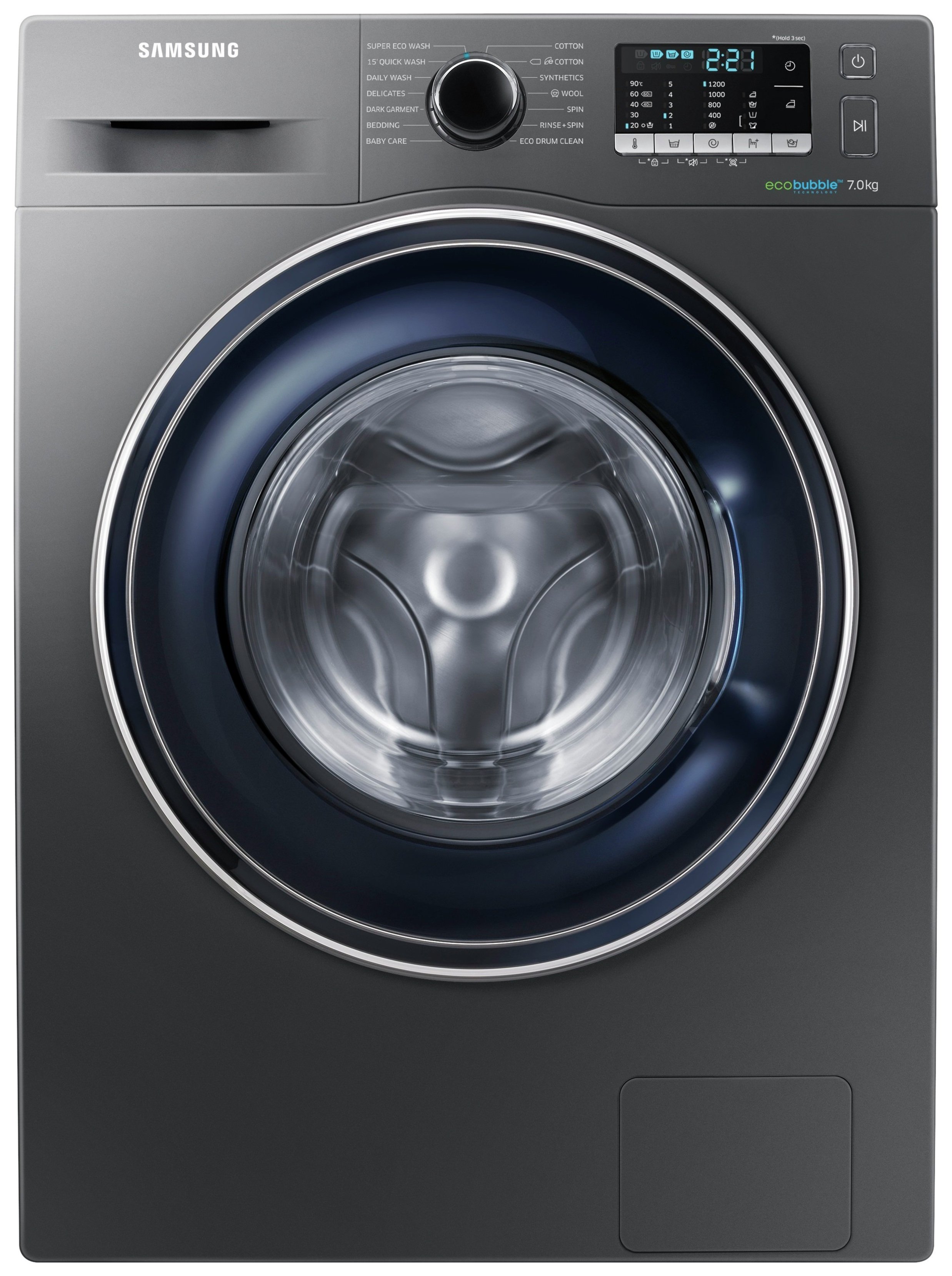 Samsung WW70J5355FX 7KG 1200 Spin Washing Machine Graphite Del/Ins/rec review