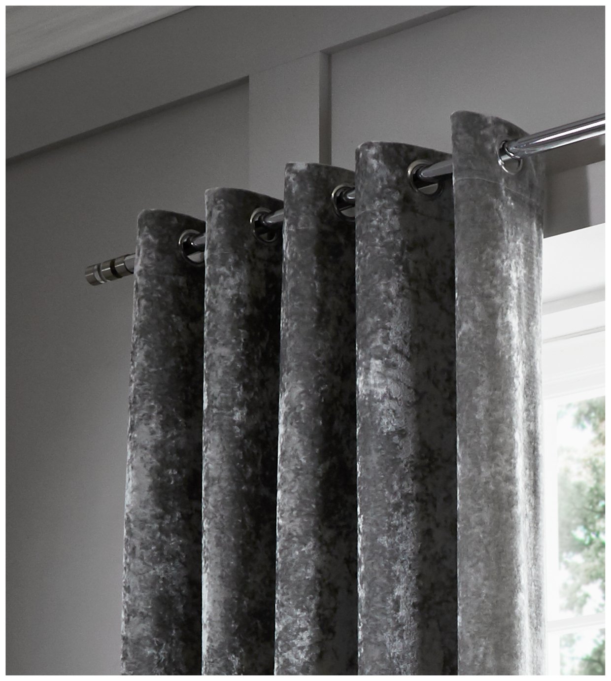 Catherine Lansfield Velvet Curtains 168x137cm review