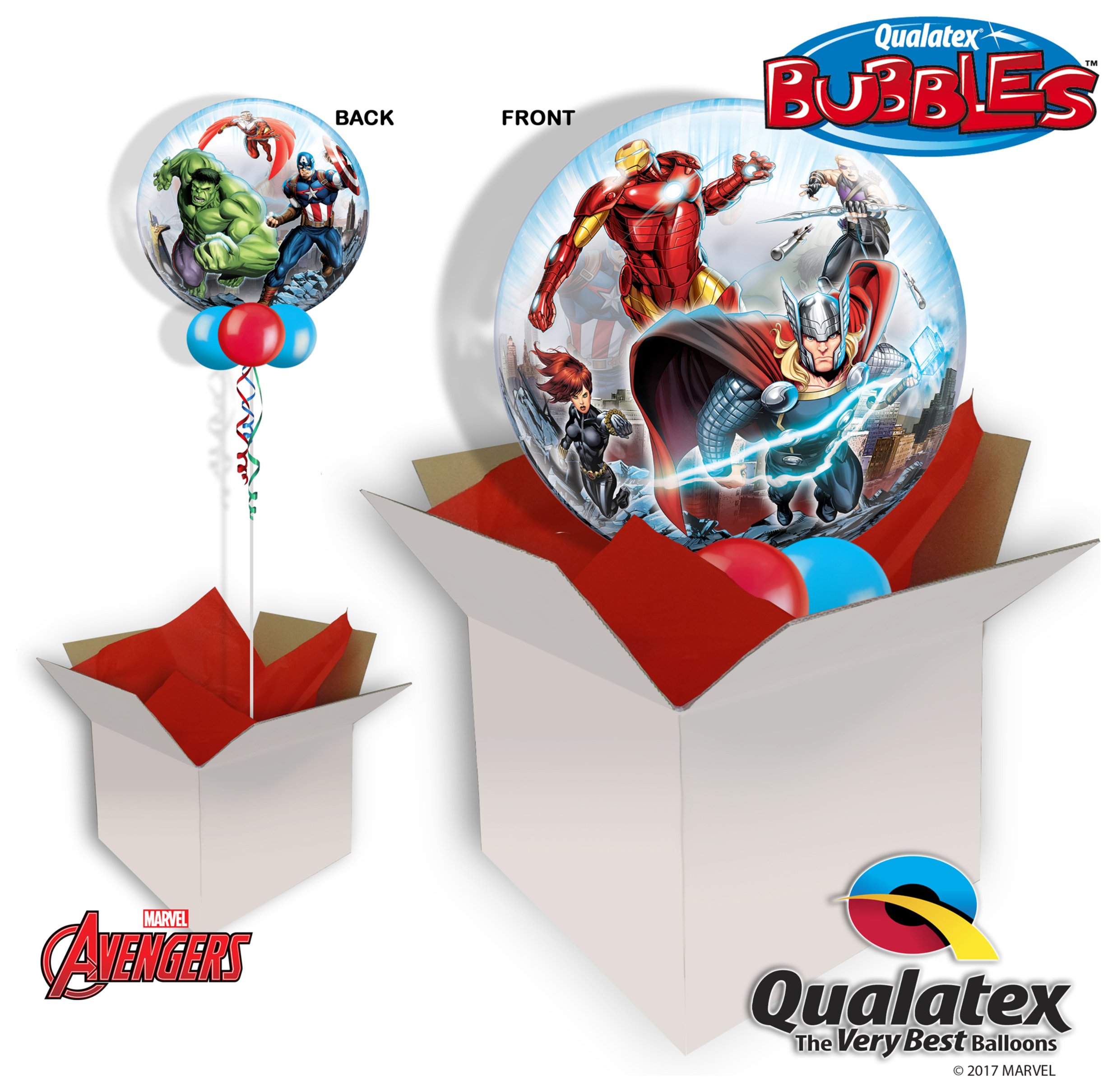 Marvel Avengers 22 Inch Bubble Balloon In A Box review