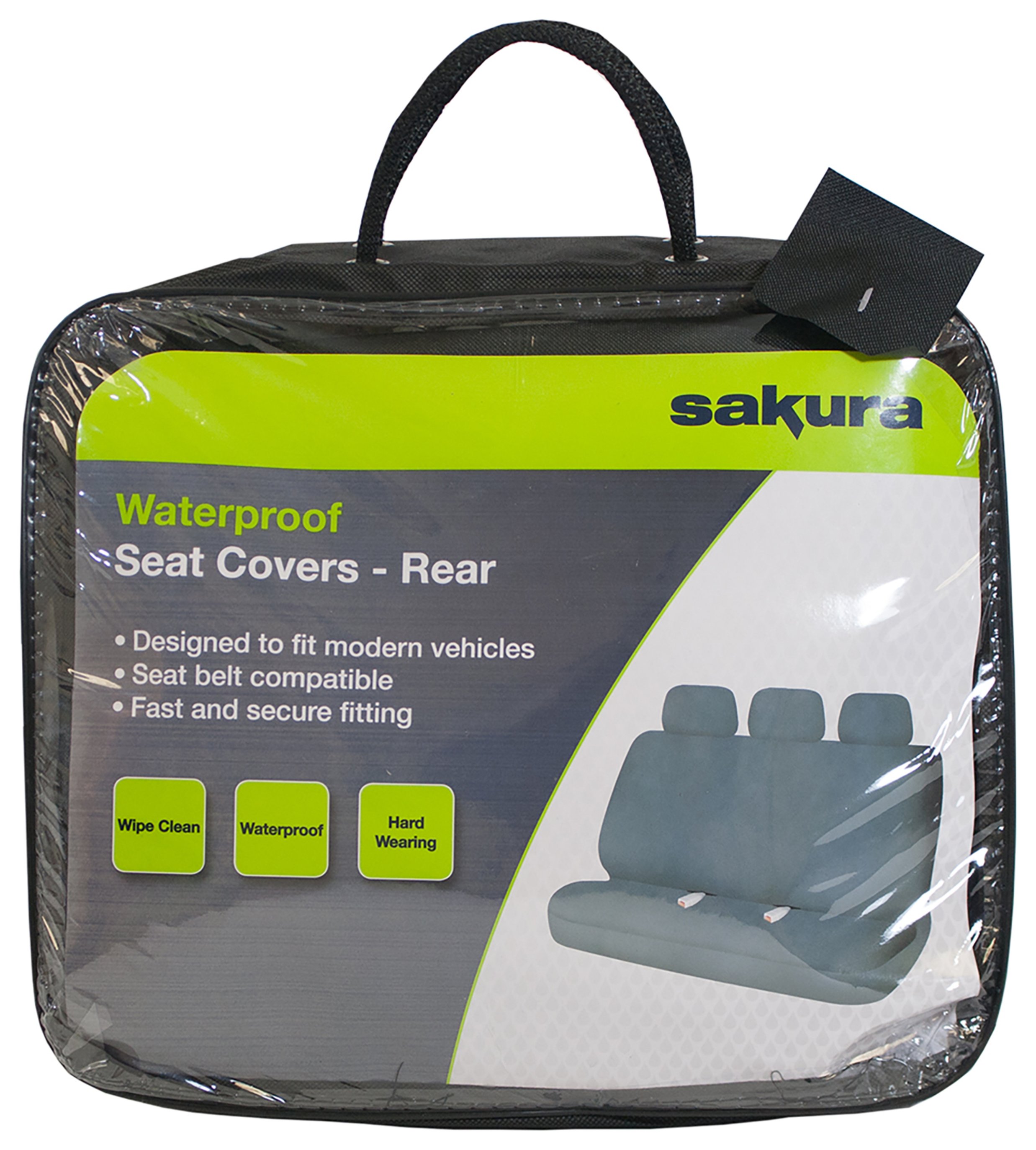 Review of Sakura Waterproof Rear Seat Cover Set